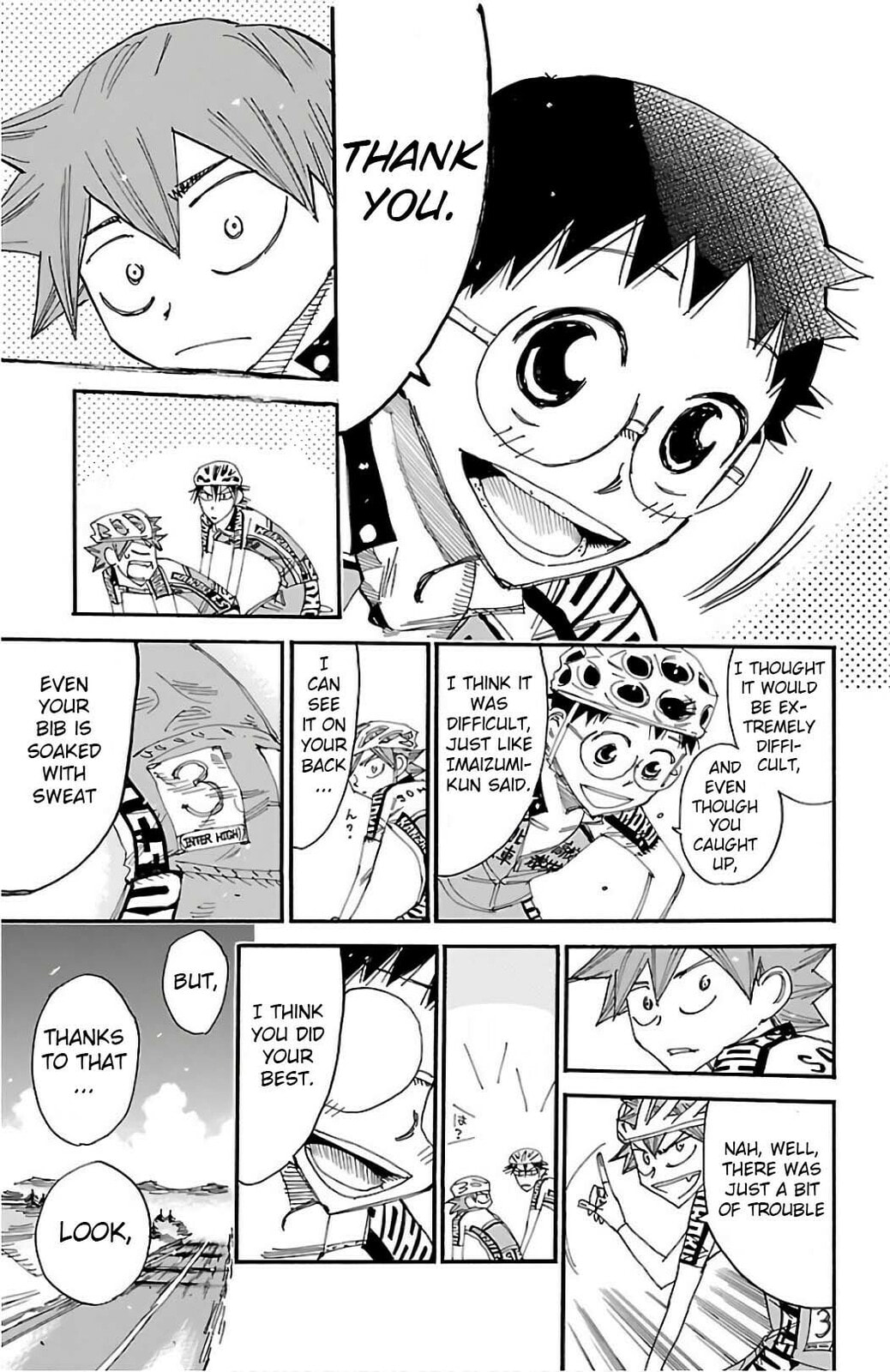 Yowamushi Pedal Chapter 492 page 8 - 