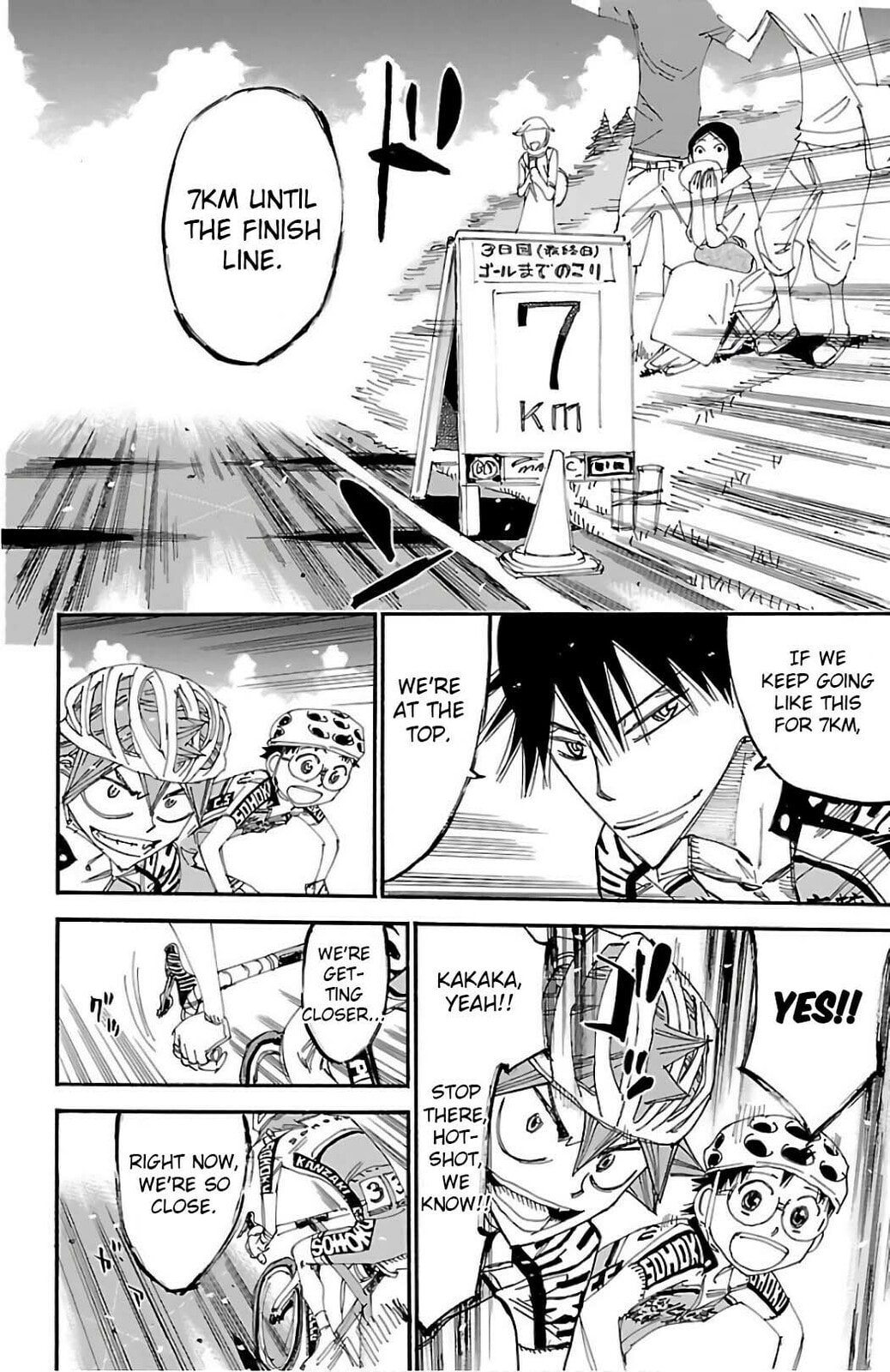 Yowamushi Pedal Chapter 492 page 10 - 