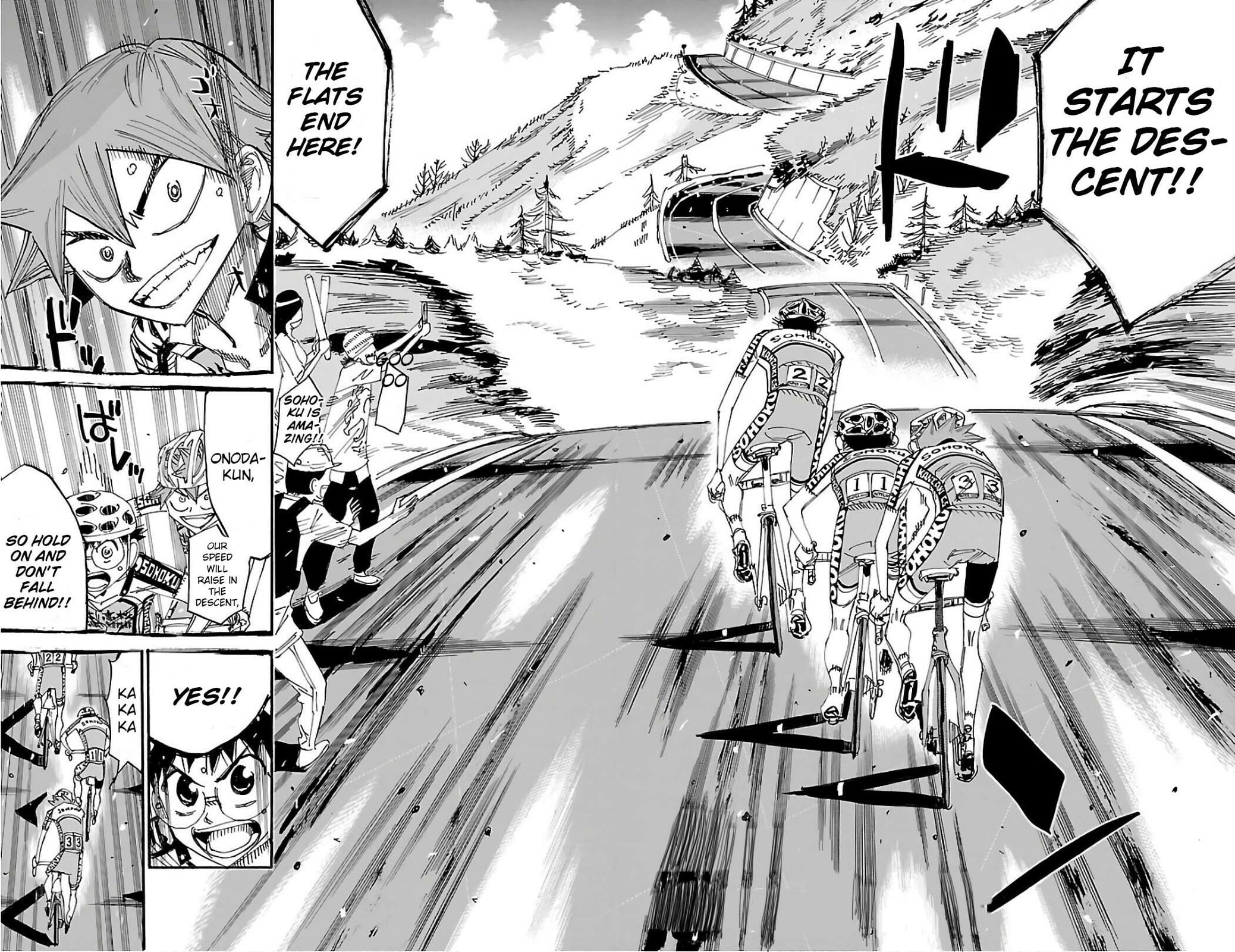 Yowamushi Pedal Chapter 493 page 2 - 