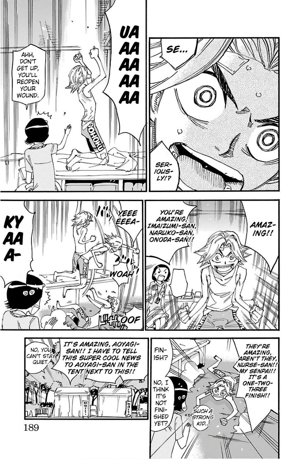 Yowamushi Pedal Chapter 493 page 12 - 