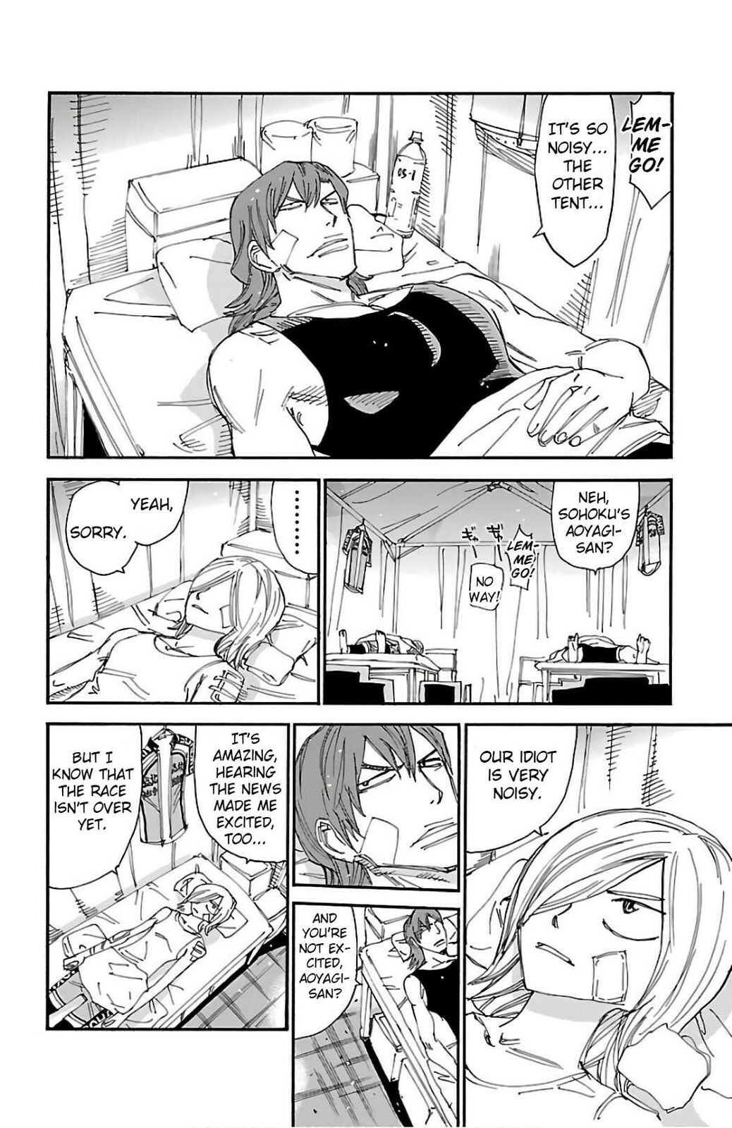 Yowamushi Pedal Chapter 493 page 13 - 