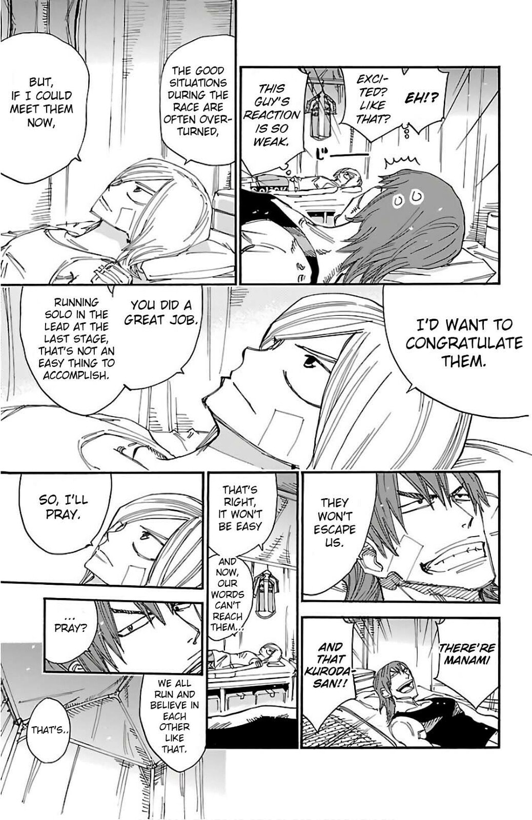 Yowamushi Pedal Chapter 493 page 14 - 