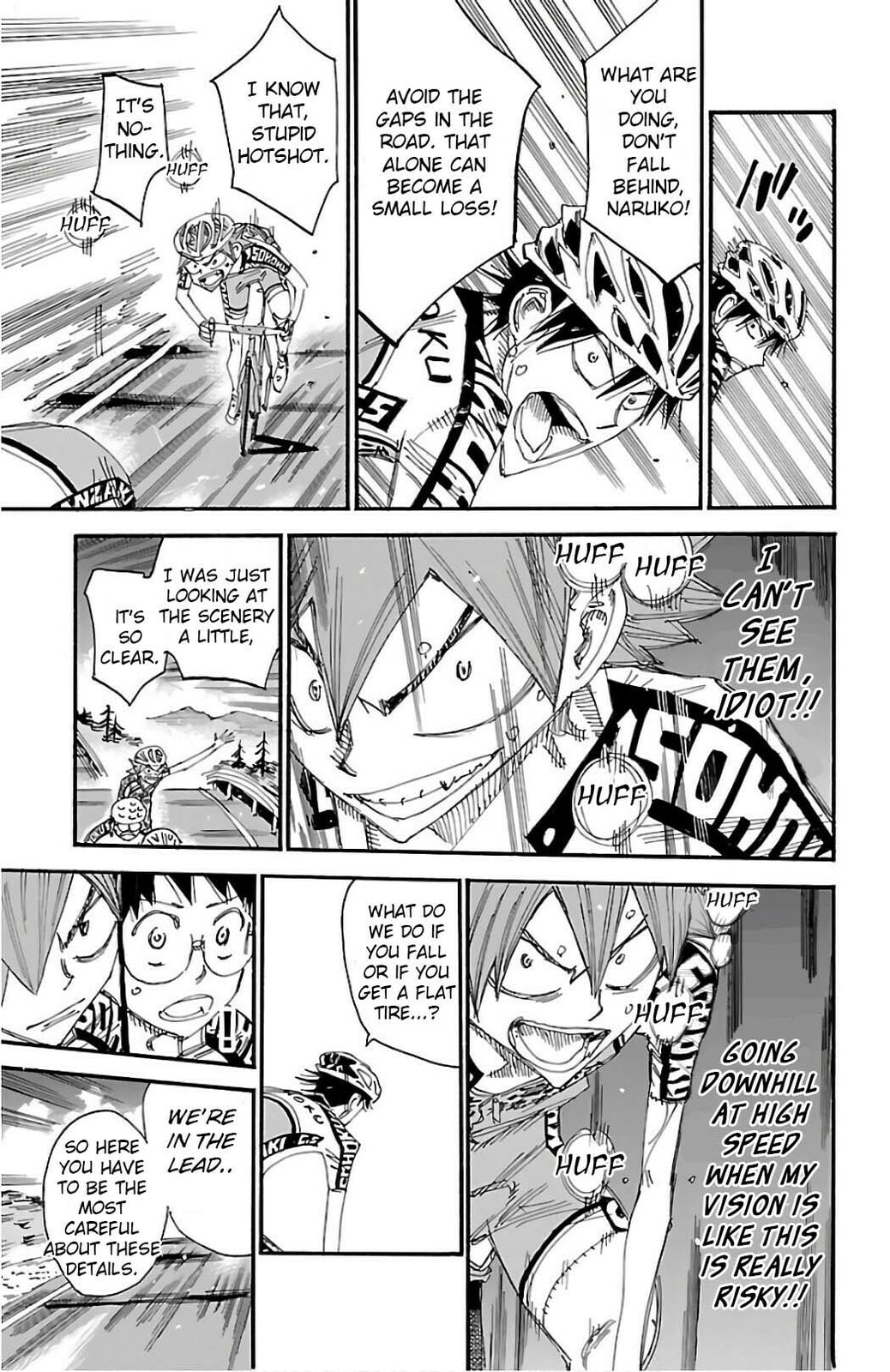 Yowamushi Pedal Chapter 493 page 6 - 