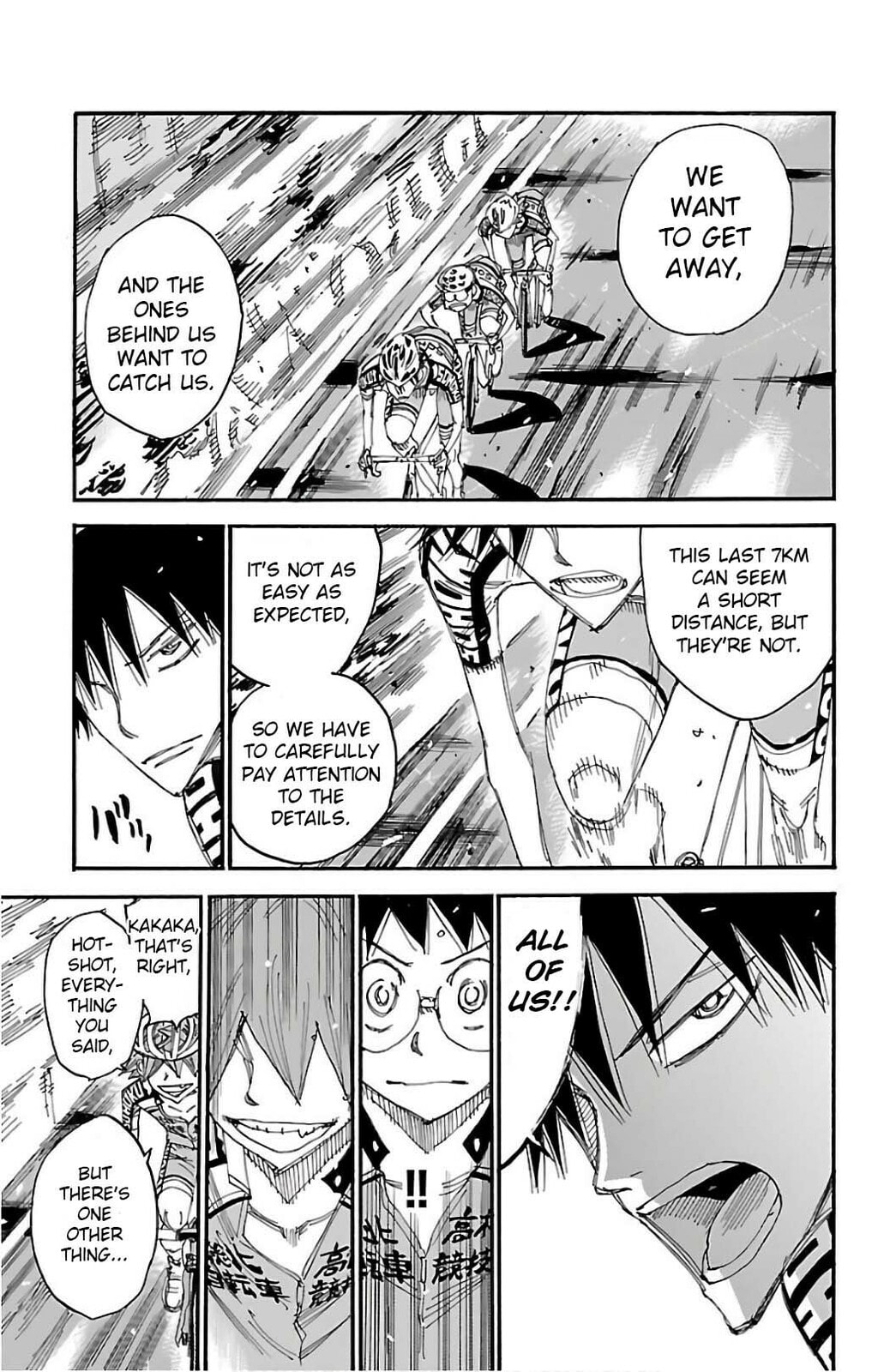 Yowamushi Pedal Chapter 493 page 8 - 