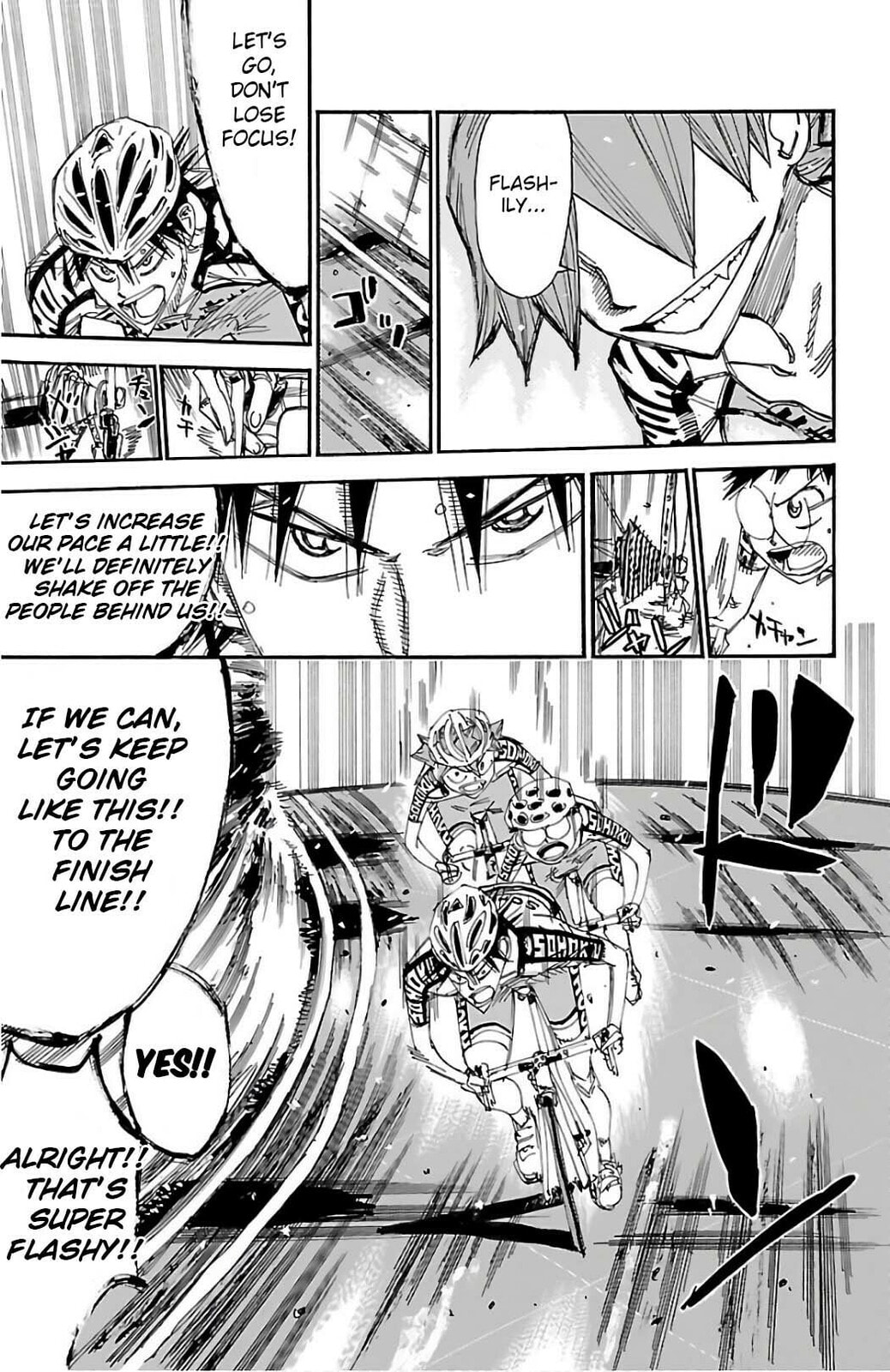 Yowamushi Pedal Chapter 493 page 10 - 