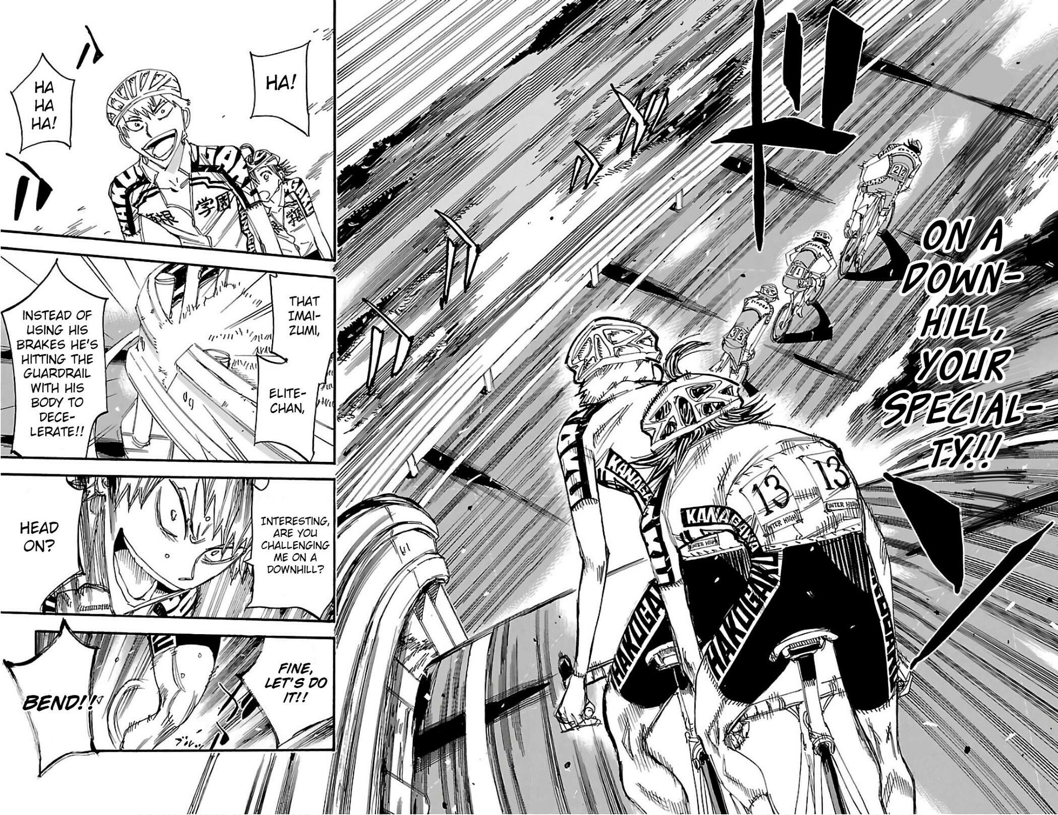 Yowamushi Pedal Chapter 494 page 12 - 