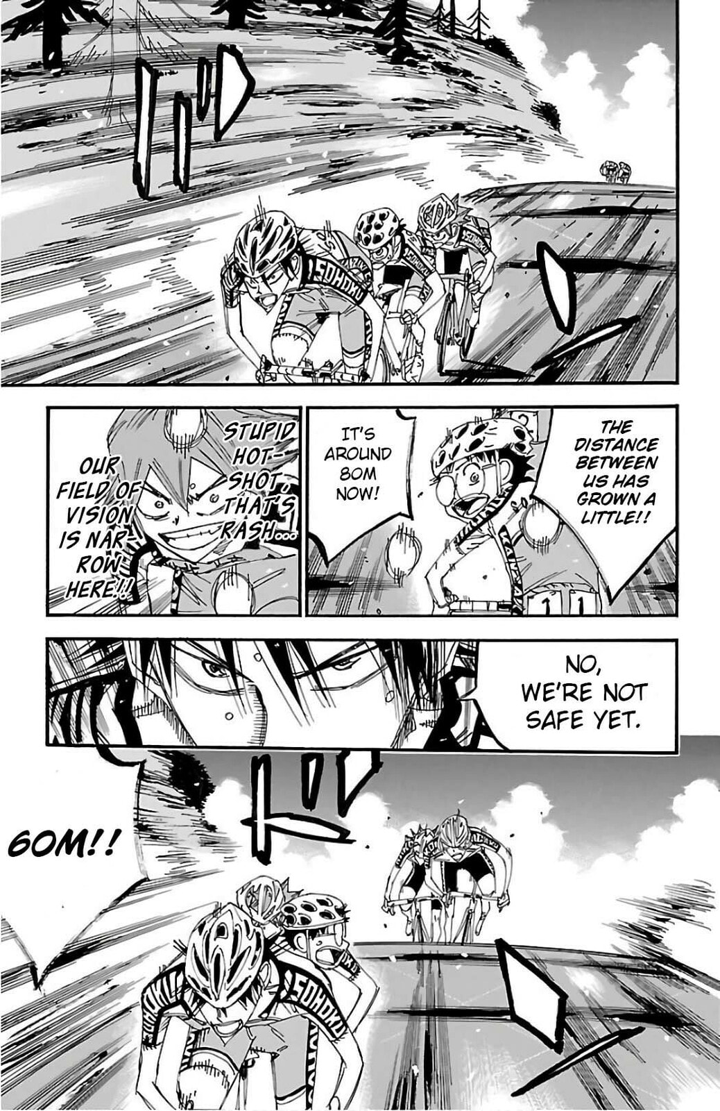 Yowamushi Pedal Chapter 494 page 14 - 