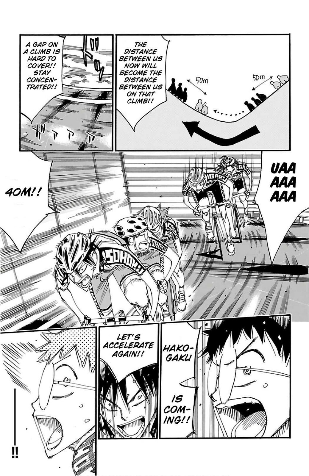 Yowamushi Pedal Chapter 494 page 16 - 