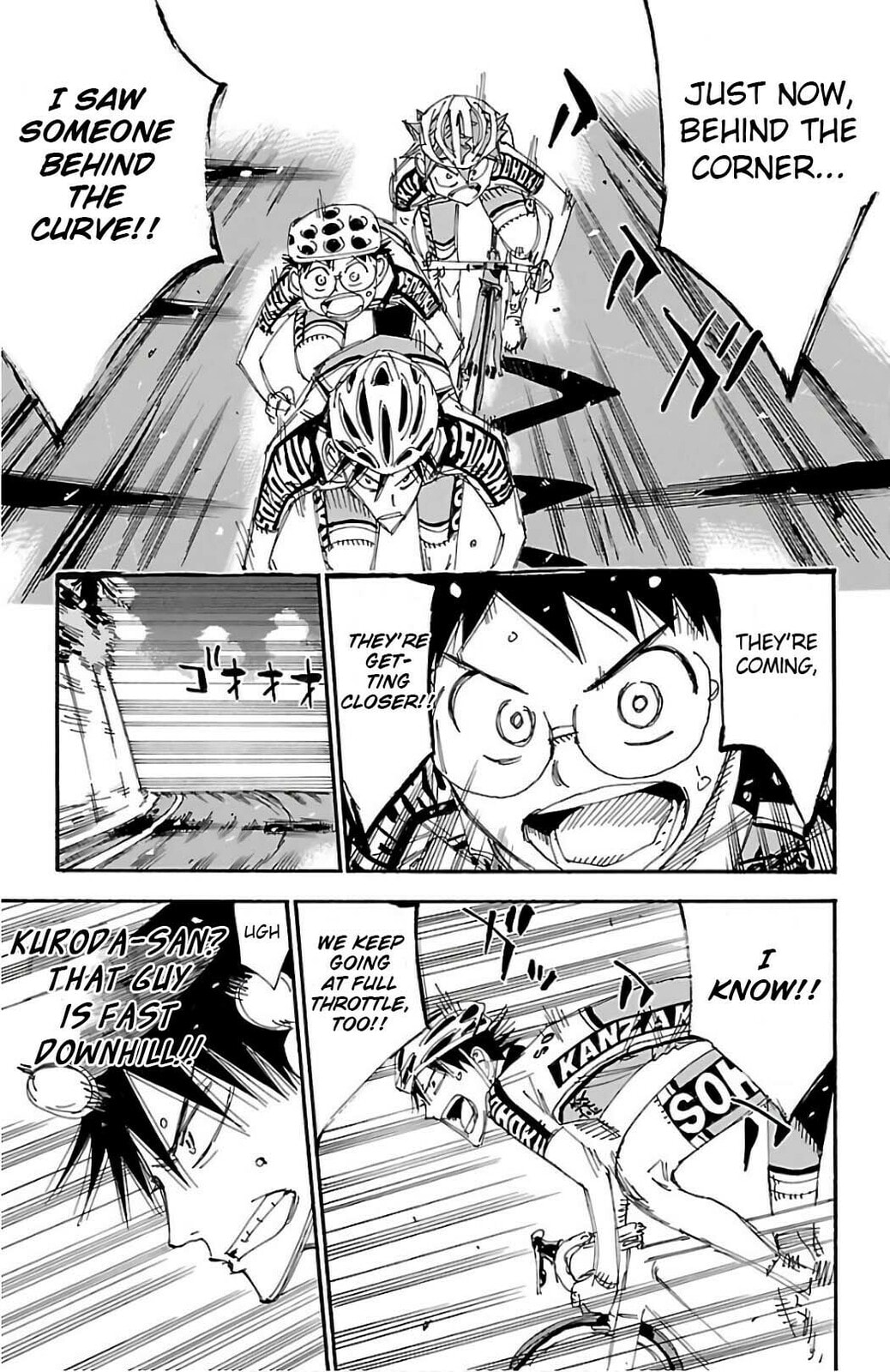 Yowamushi Pedal Chapter 494 page 3 - 