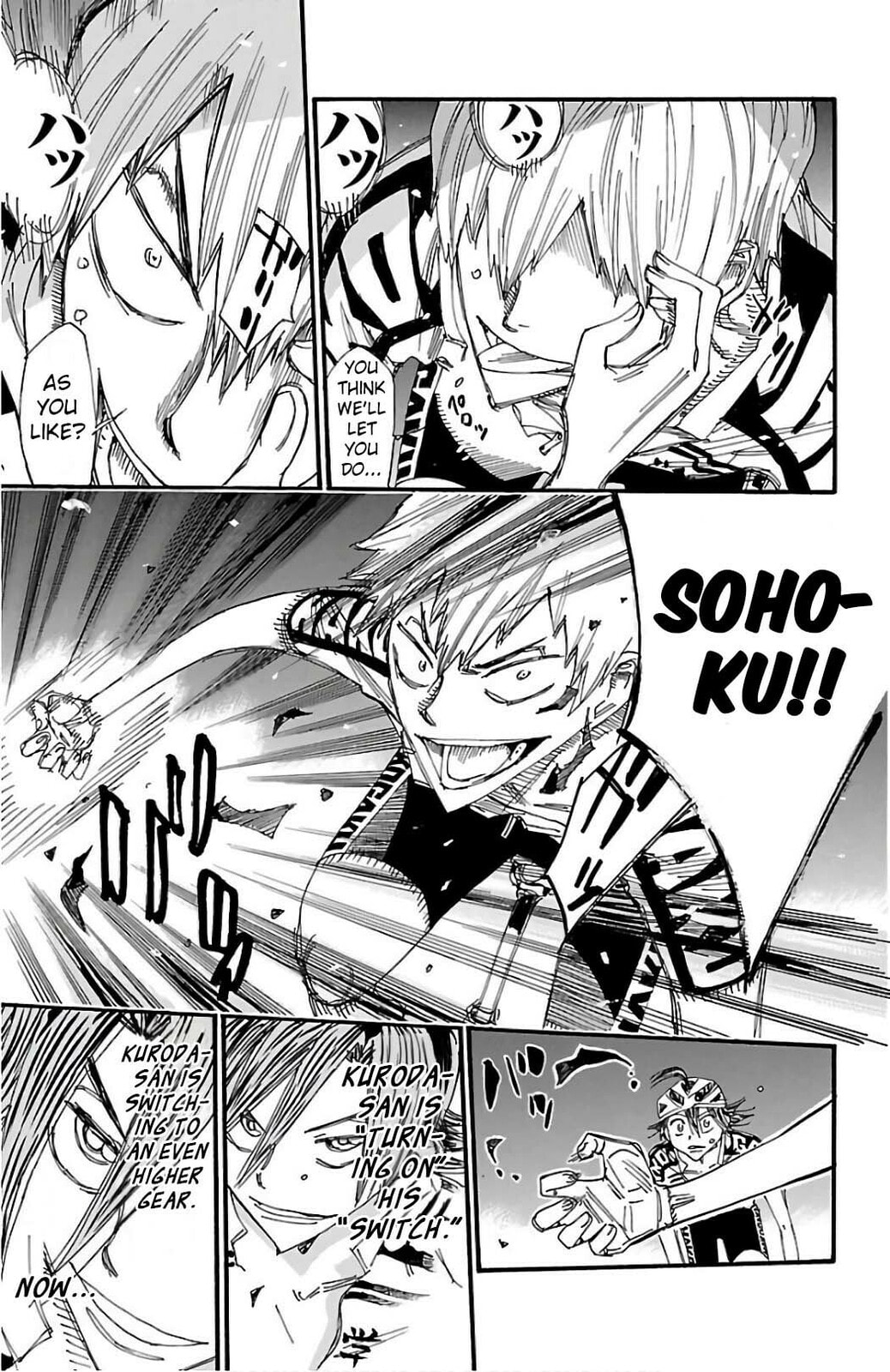 Yowamushi Pedal Chapter 494 page 5 - 