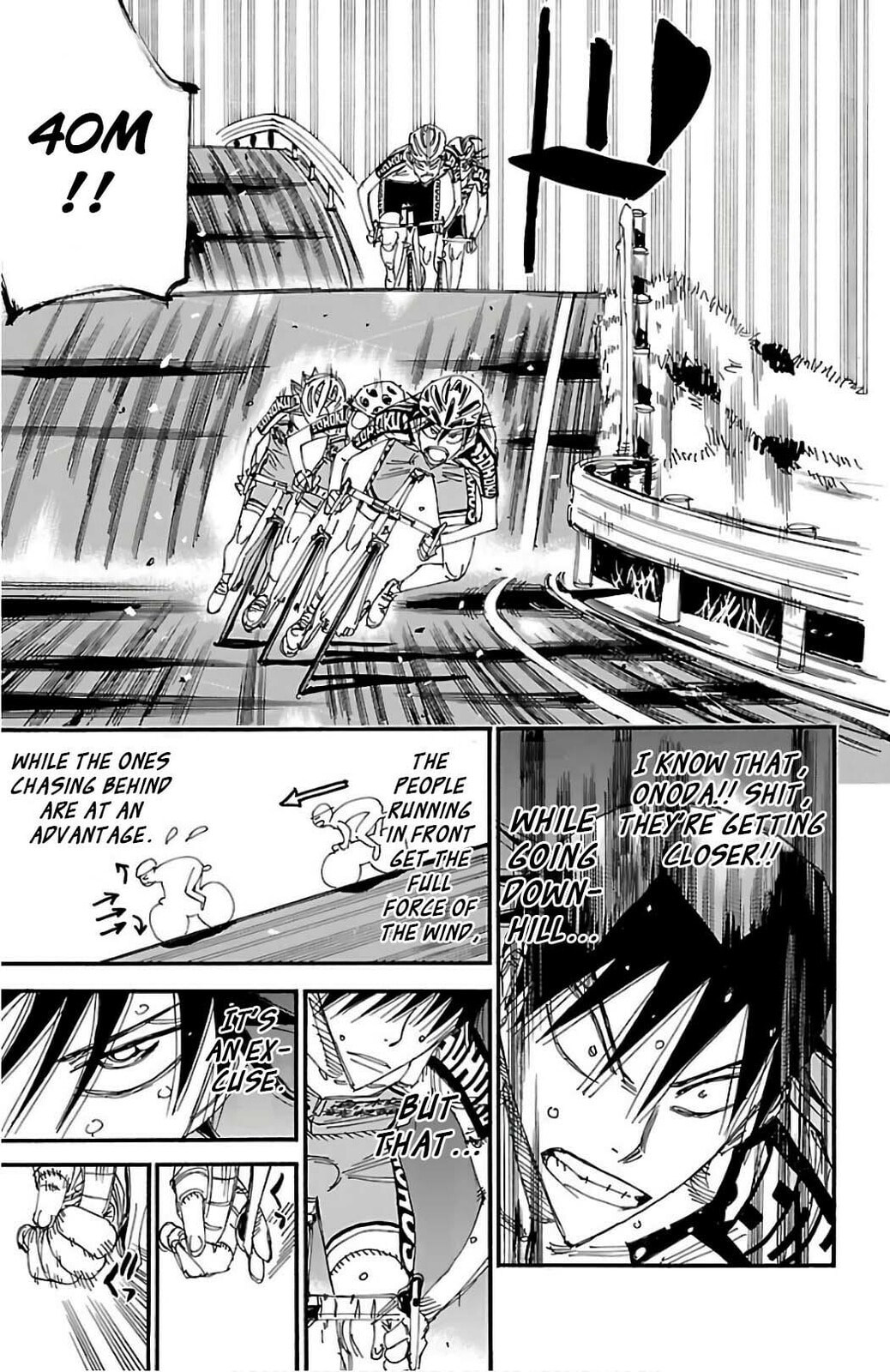 Yowamushi Pedal Chapter 494 page 8 - 