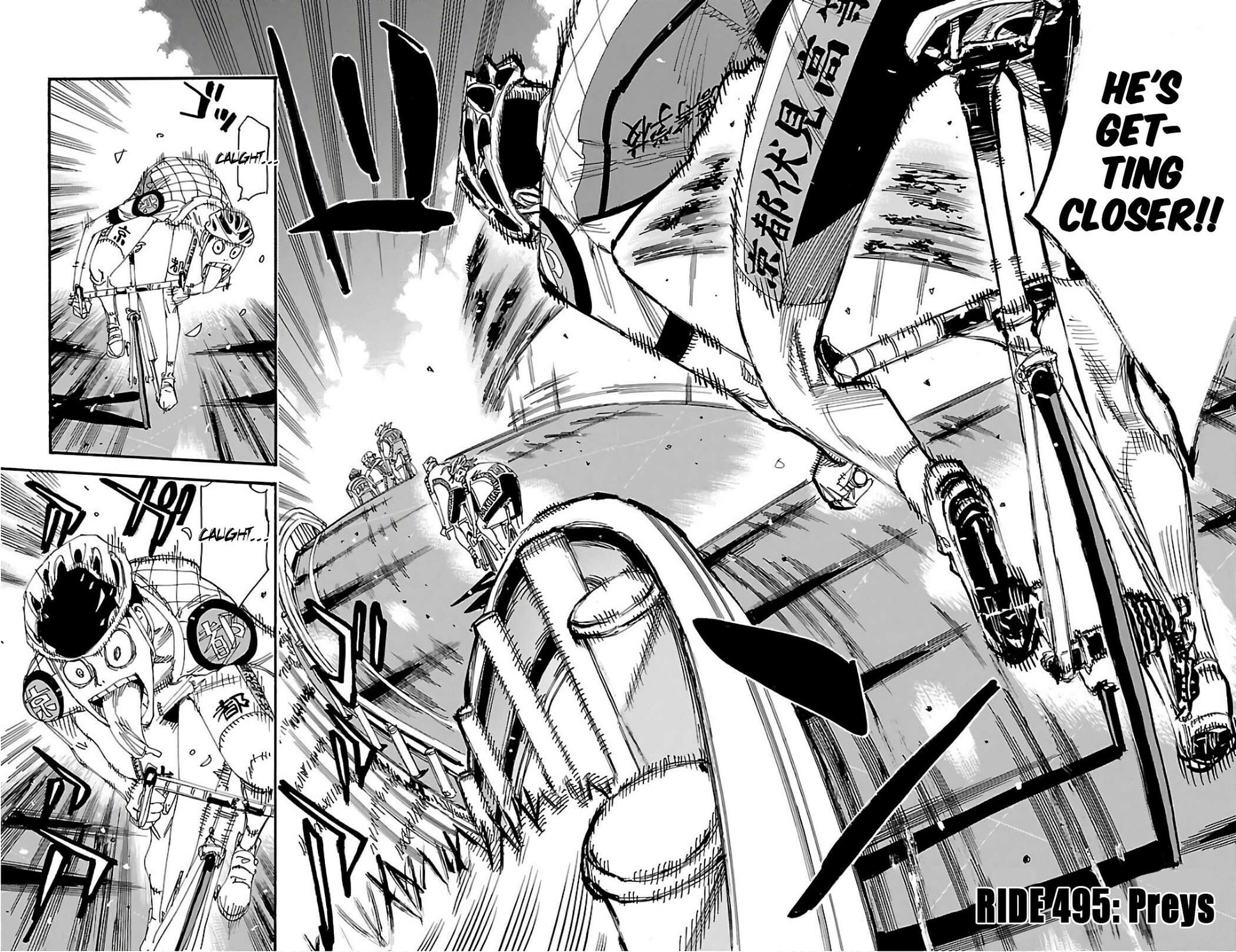 Yowamushi Pedal Chapter 495 page 2 - 