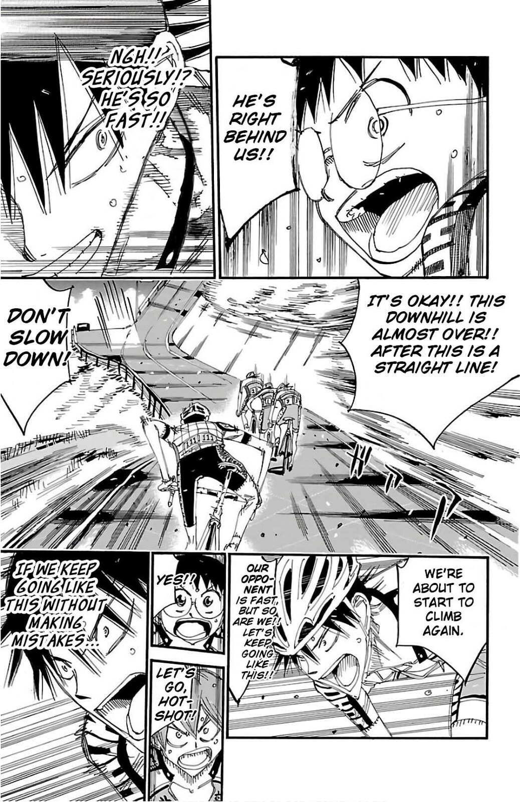 Yowamushi Pedal Chapter 495 page 12 - 