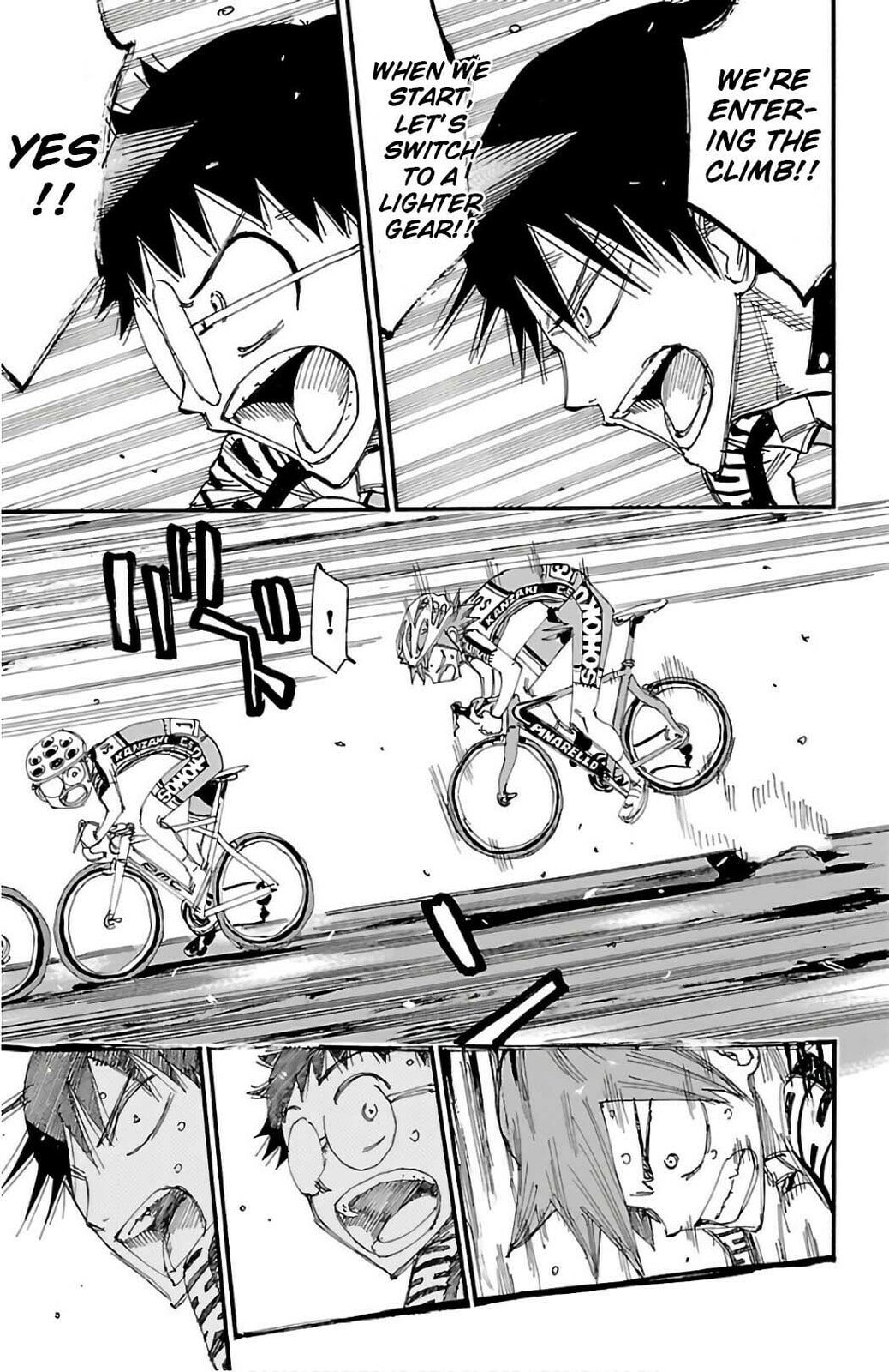 Yowamushi Pedal Chapter 495 page 14 - 