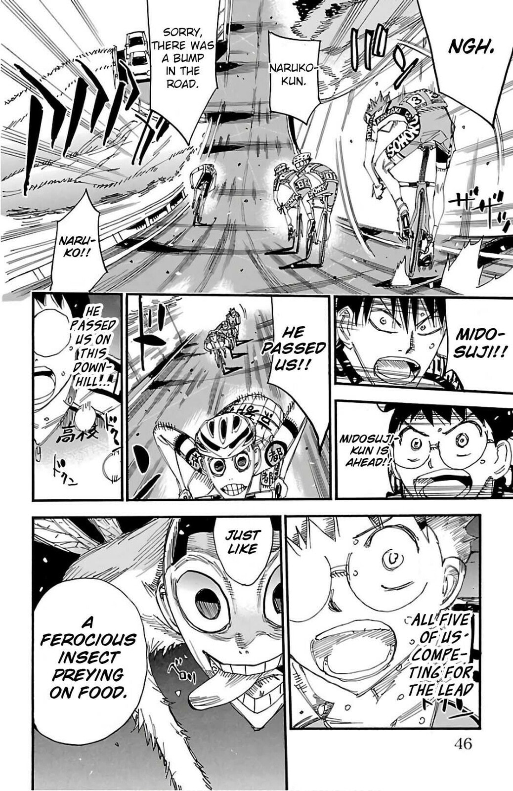 Yowamushi Pedal Chapter 495 page 16 - 