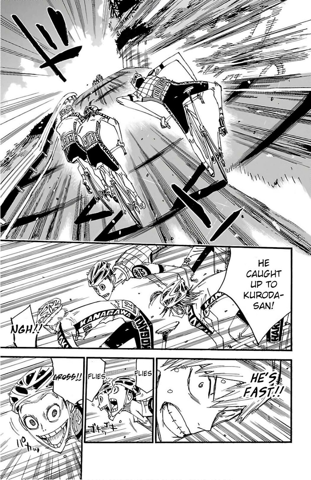Yowamushi Pedal Chapter 495 page 5 - 