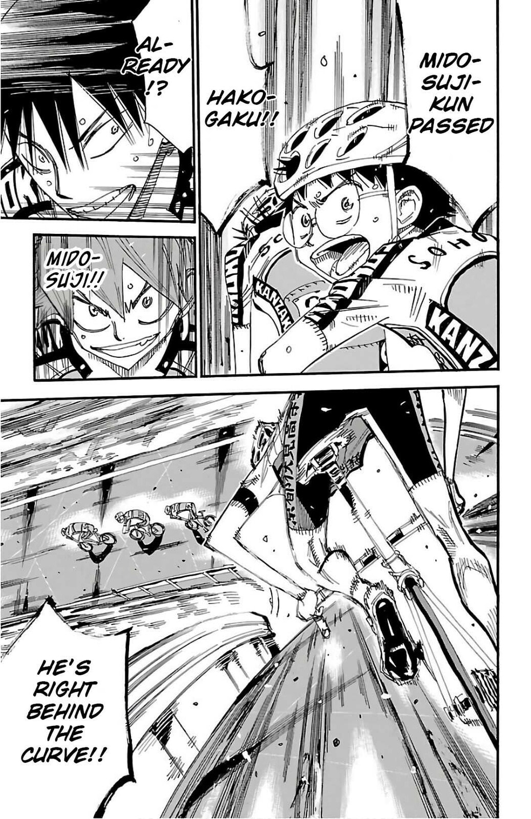Yowamushi Pedal Chapter 495 page 7 - 