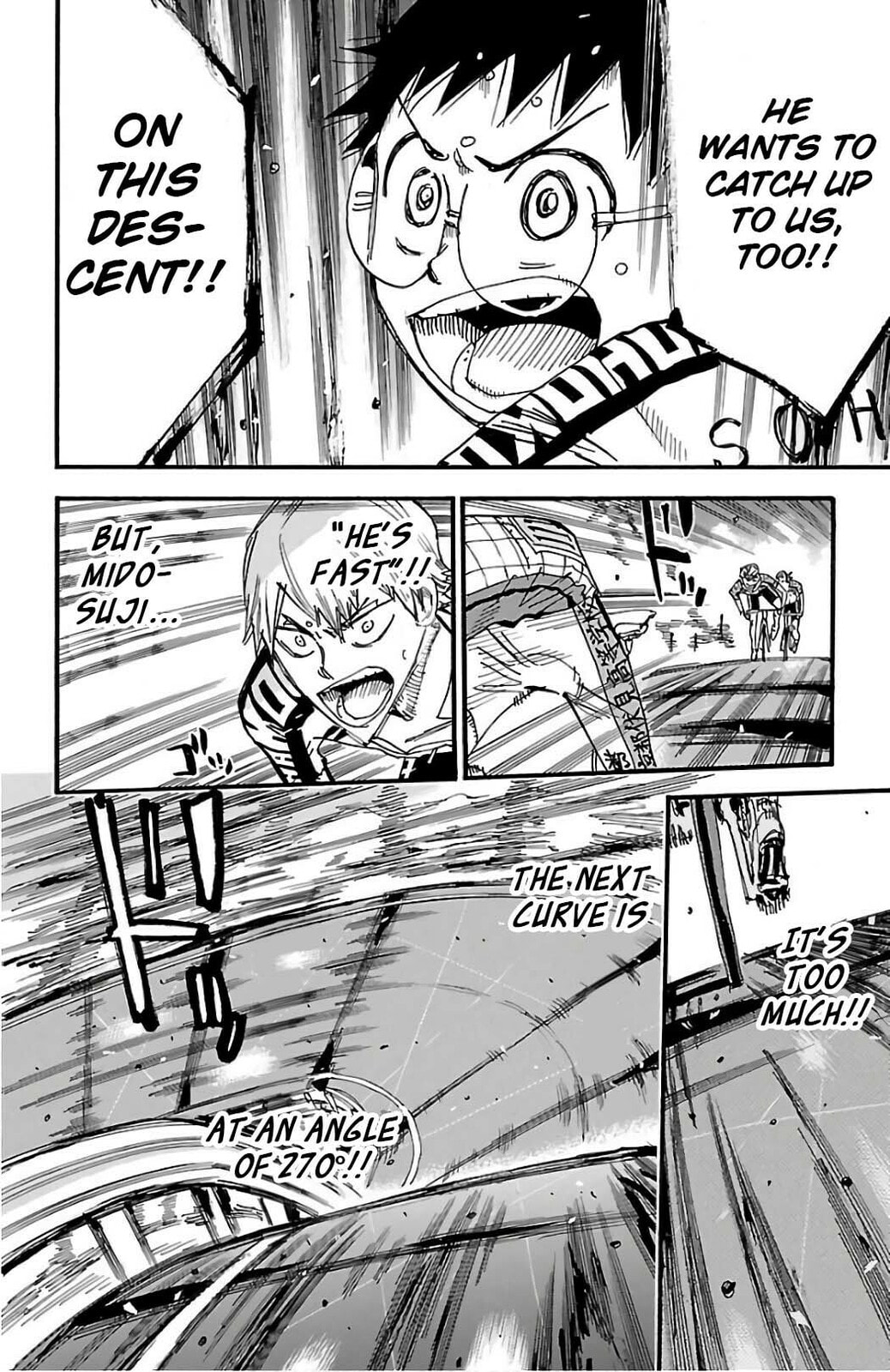 Yowamushi Pedal Chapter 495 page 8 - 