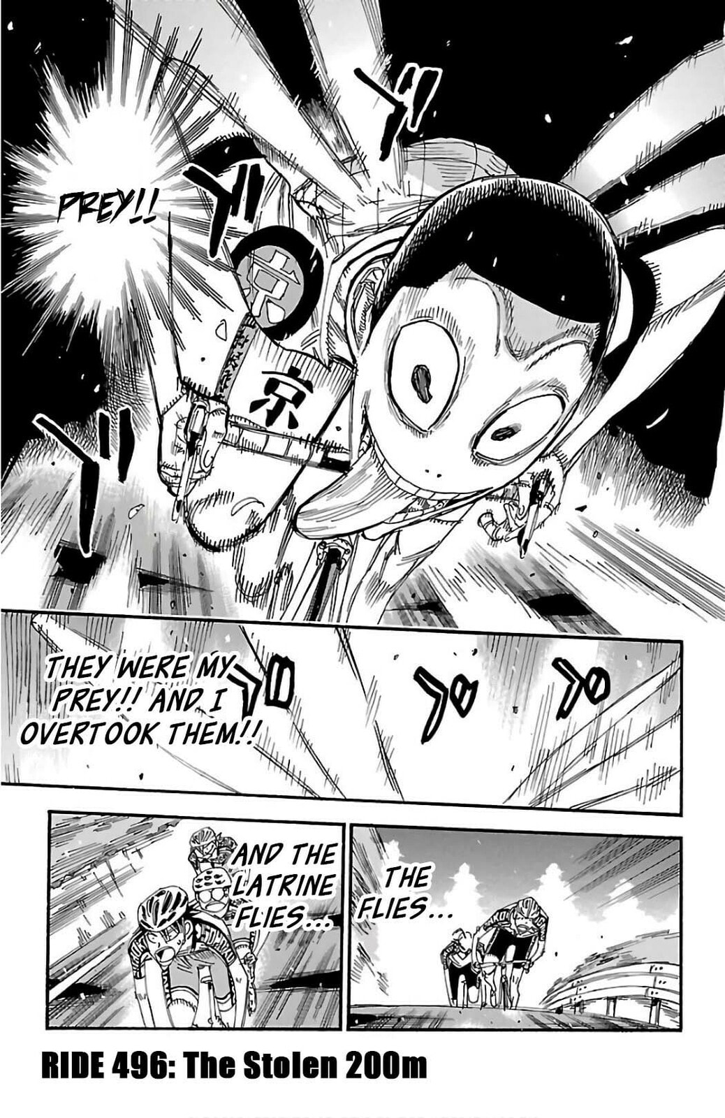 Yowamushi Pedal Chapter 496 page 1 - 