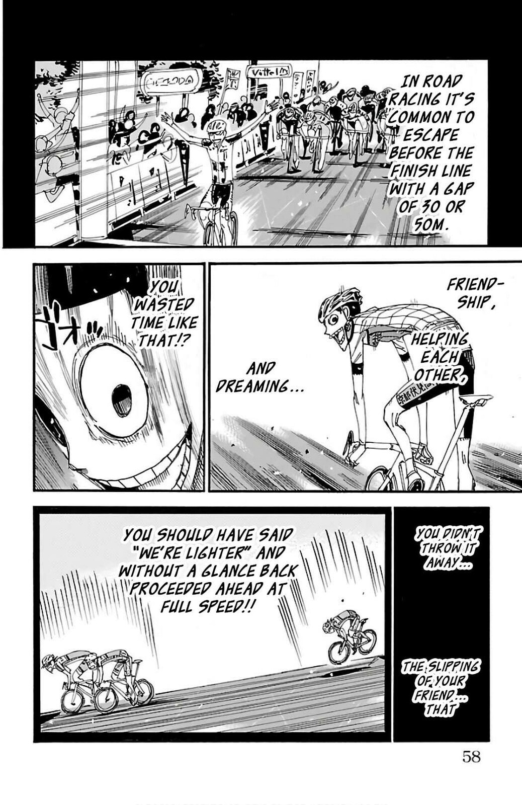 Yowamushi Pedal Chapter 496 page 11 - 
