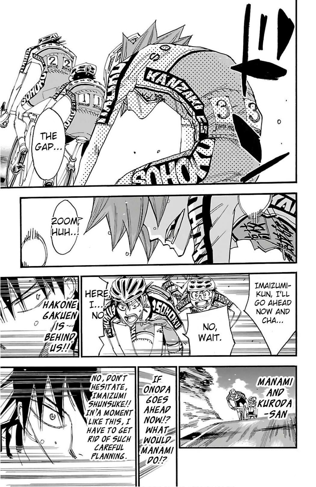 Yowamushi Pedal Chapter 496 page 12 - 