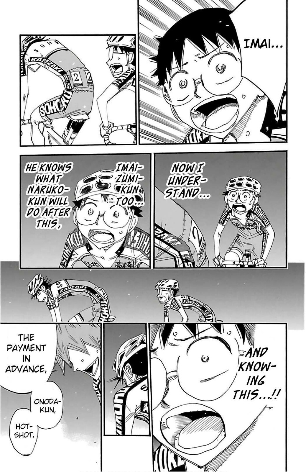 Yowamushi Pedal Chapter 496 page 18 - 