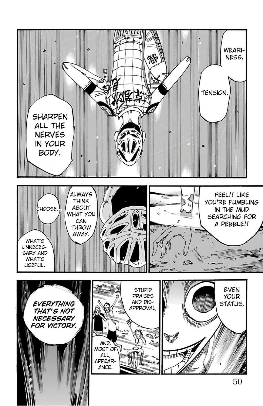 Yowamushi Pedal Chapter 496 page 3 - 