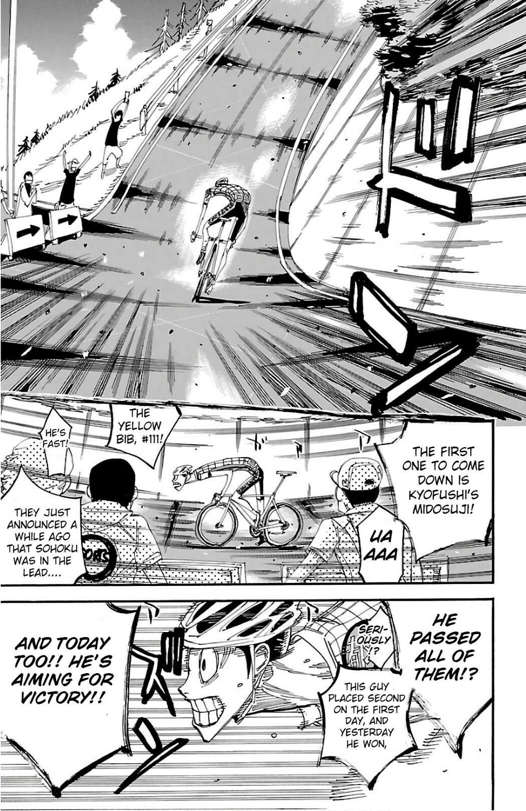 Yowamushi Pedal Chapter 496 page 6 - 
