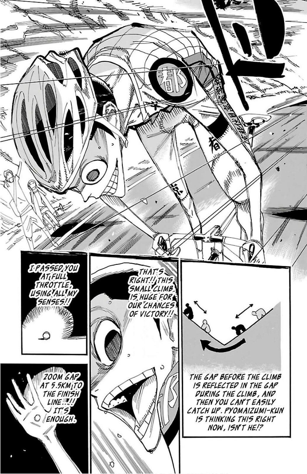 Yowamushi Pedal Chapter 496 page 10 - 