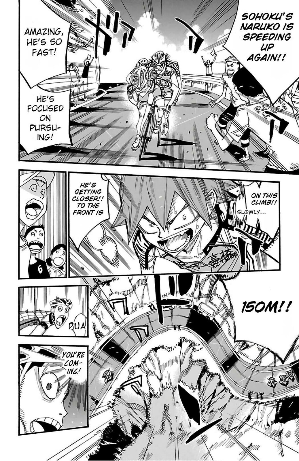 Yowamushi Pedal Chapter 497 page 12 - 