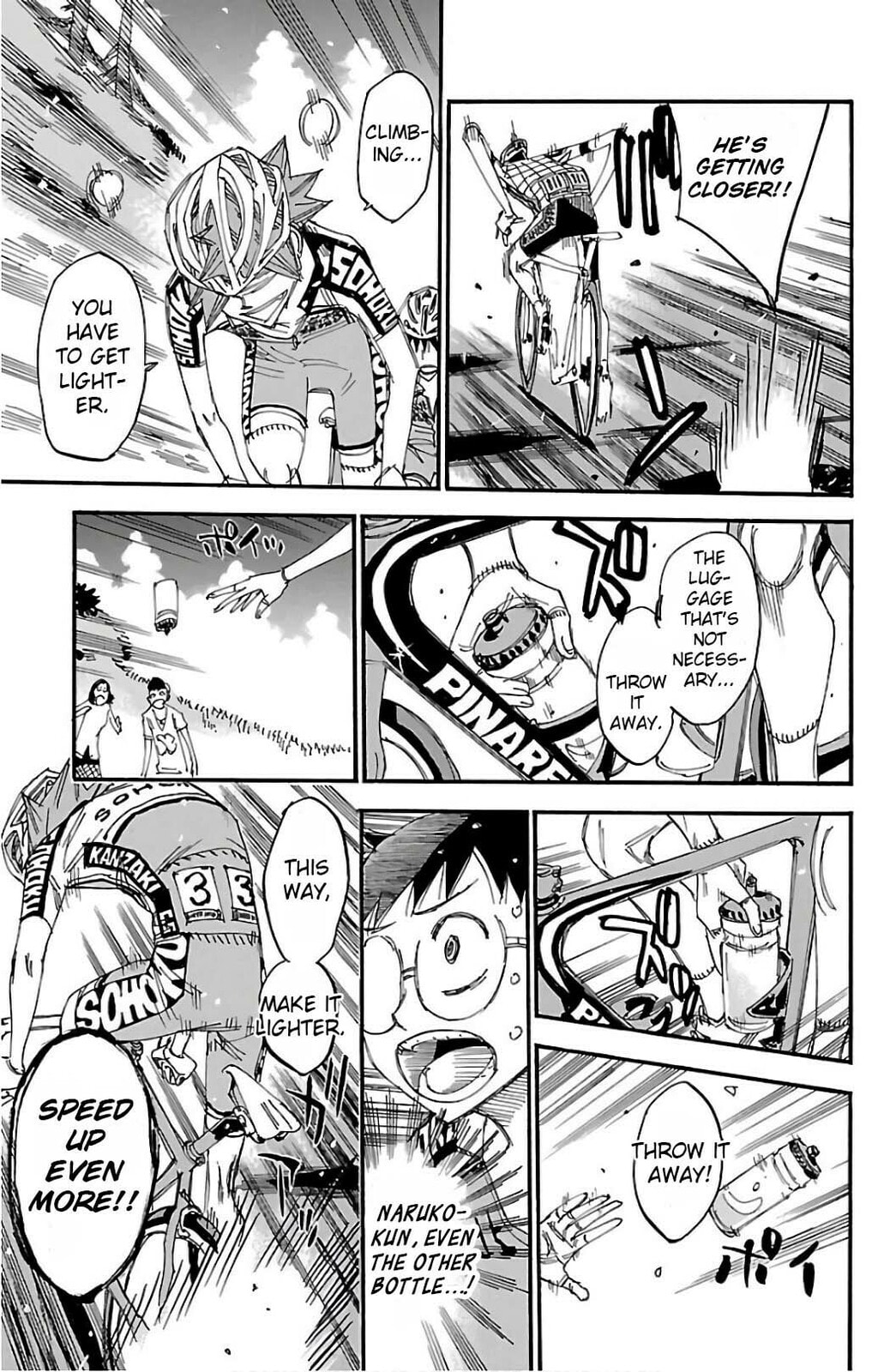 Yowamushi Pedal Chapter 497 page 13 - 
