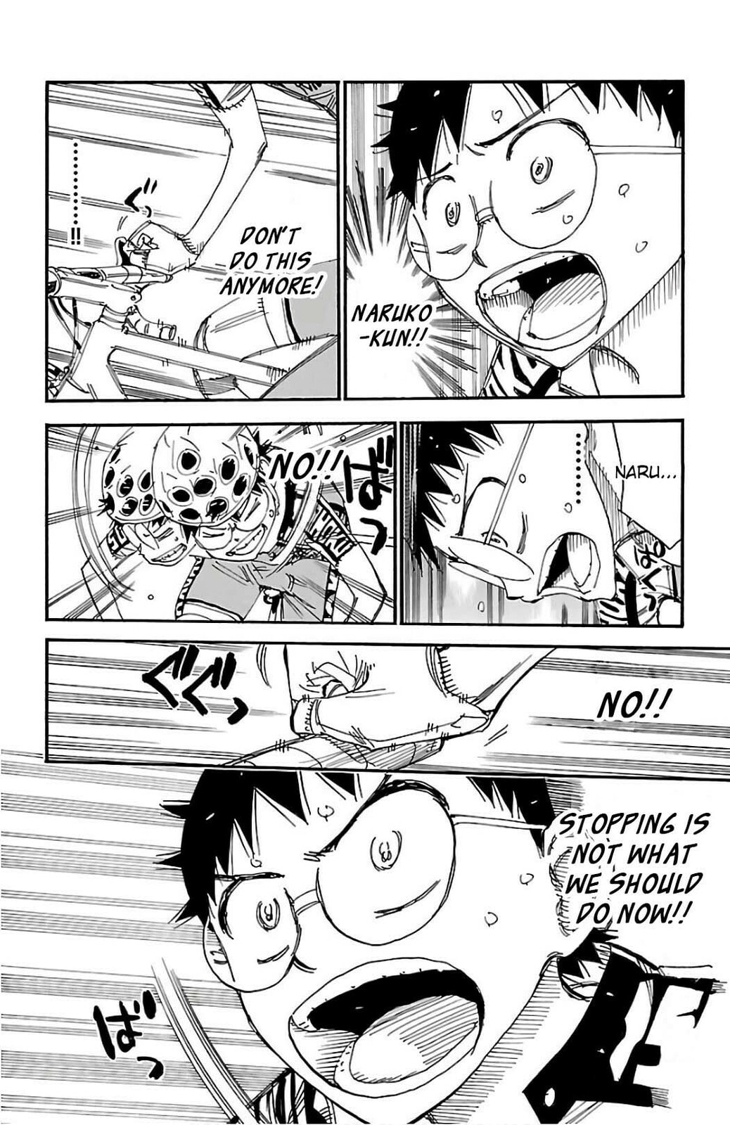 Yowamushi Pedal Chapter 497 page 14 - 