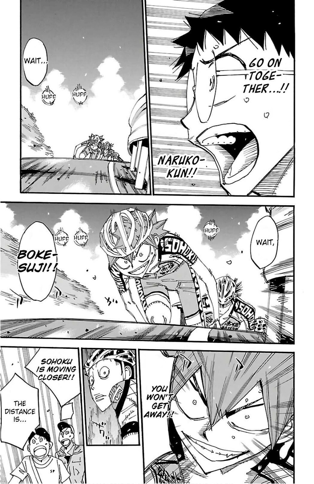 Yowamushi Pedal Chapter 497 page 15 - 