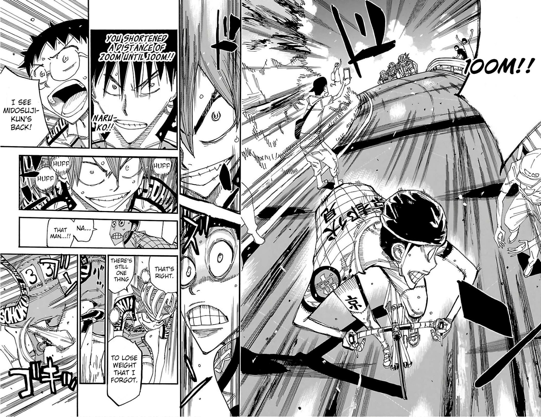 Yowamushi Pedal Chapter 497 page 16 - 