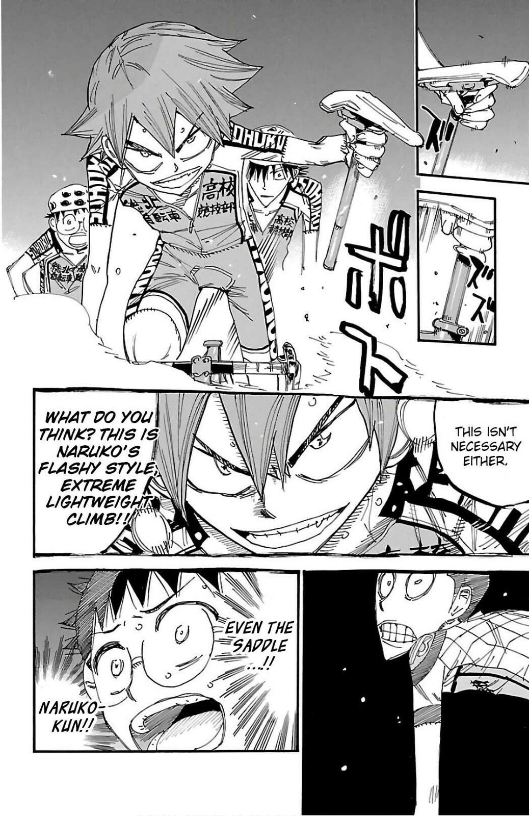 Yowamushi Pedal Chapter 497 page 17 - 