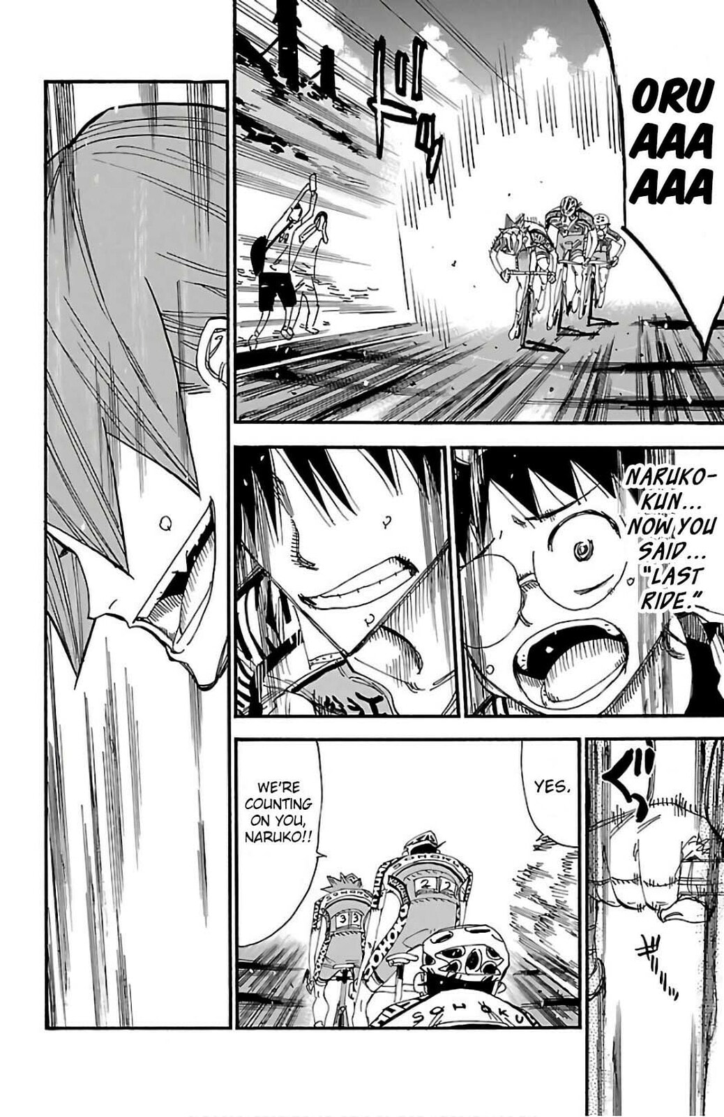 Yowamushi Pedal Chapter 497 page 3 - 