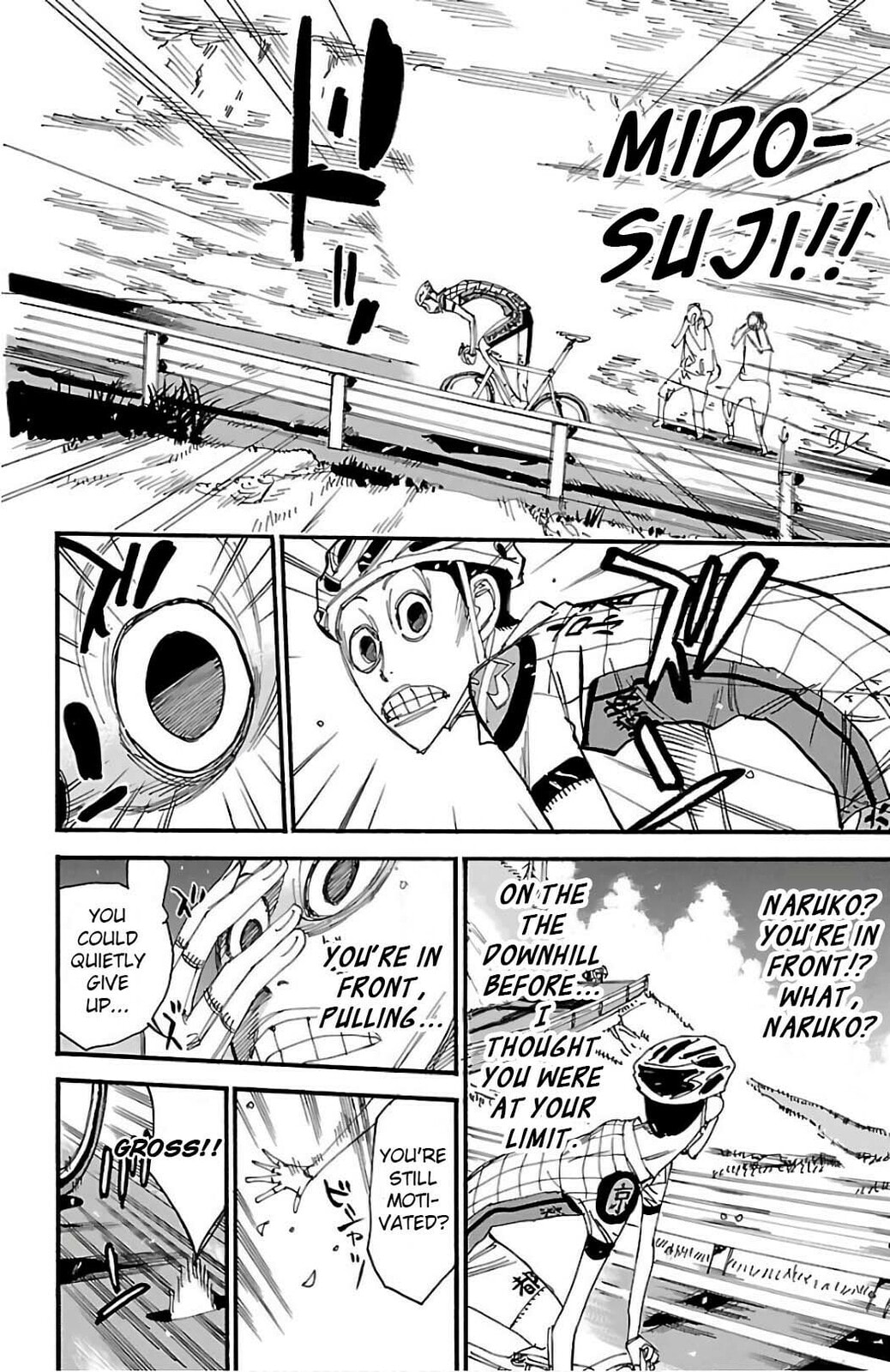 Yowamushi Pedal Chapter 497 page 8 - 