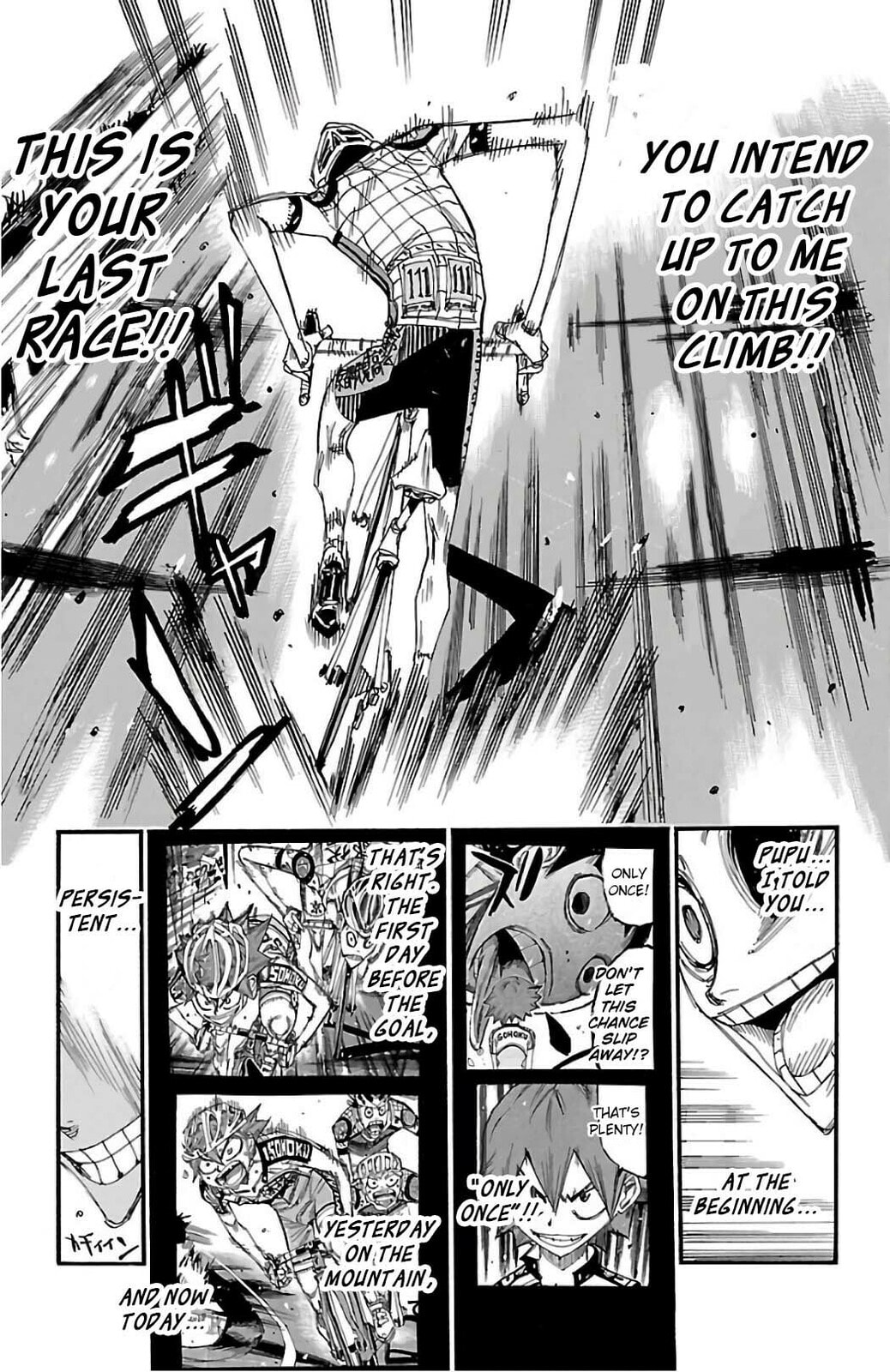 Yowamushi Pedal Chapter 497 page 9 - 