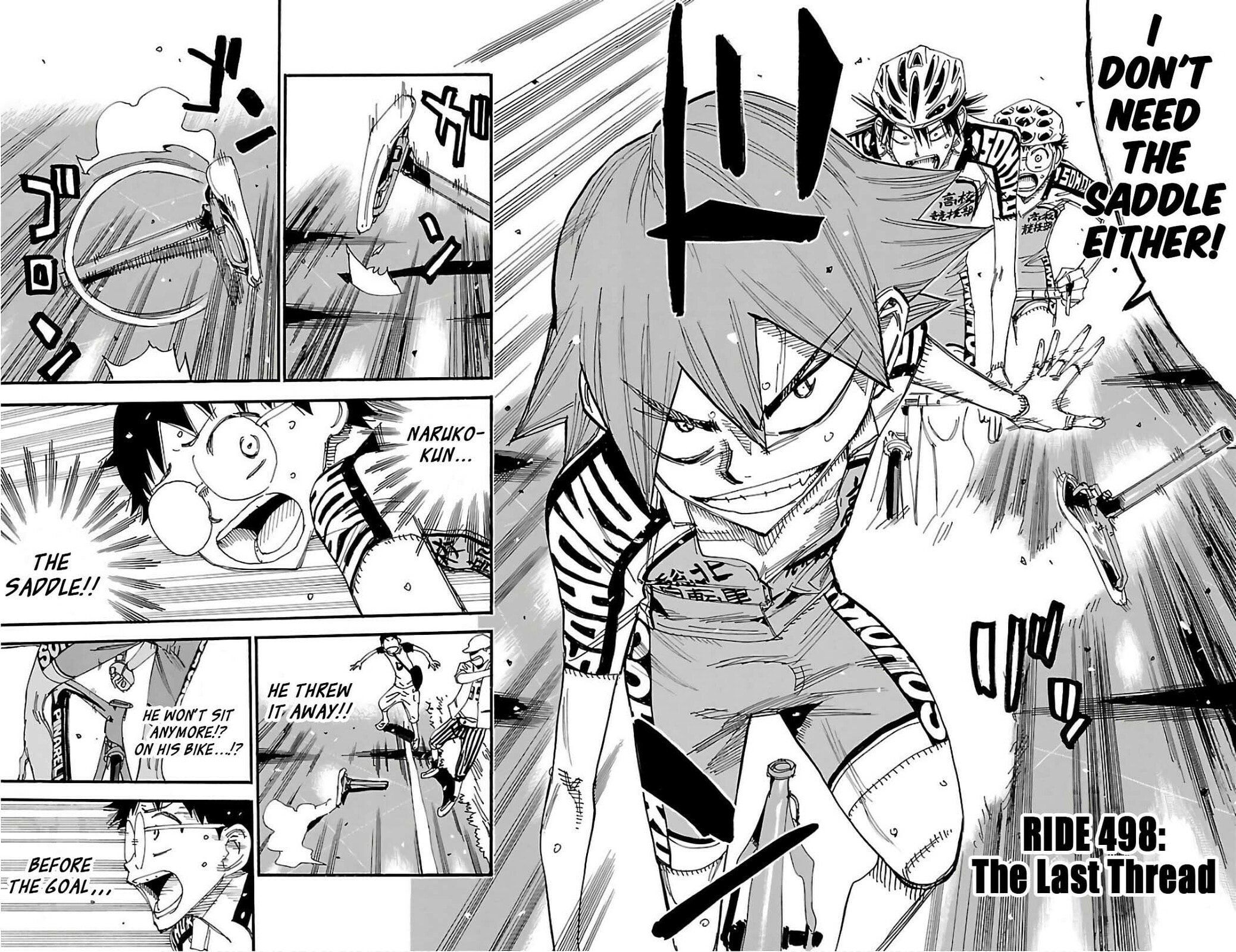 Yowamushi Pedal Chapter 498 page 2 - 