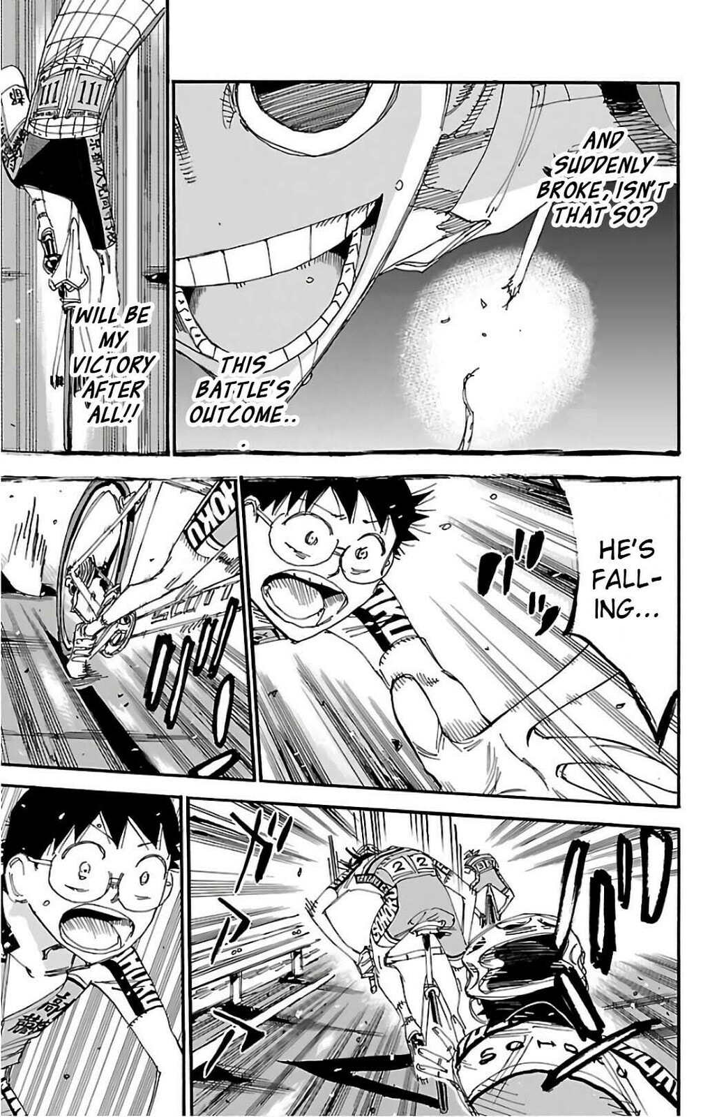 Yowamushi Pedal Chapter 498 page 15 - 