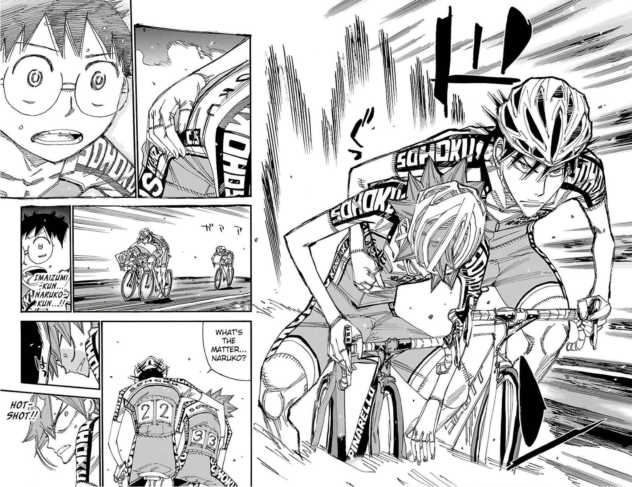 Yowamushi Pedal Chapter 498 page 16 - 