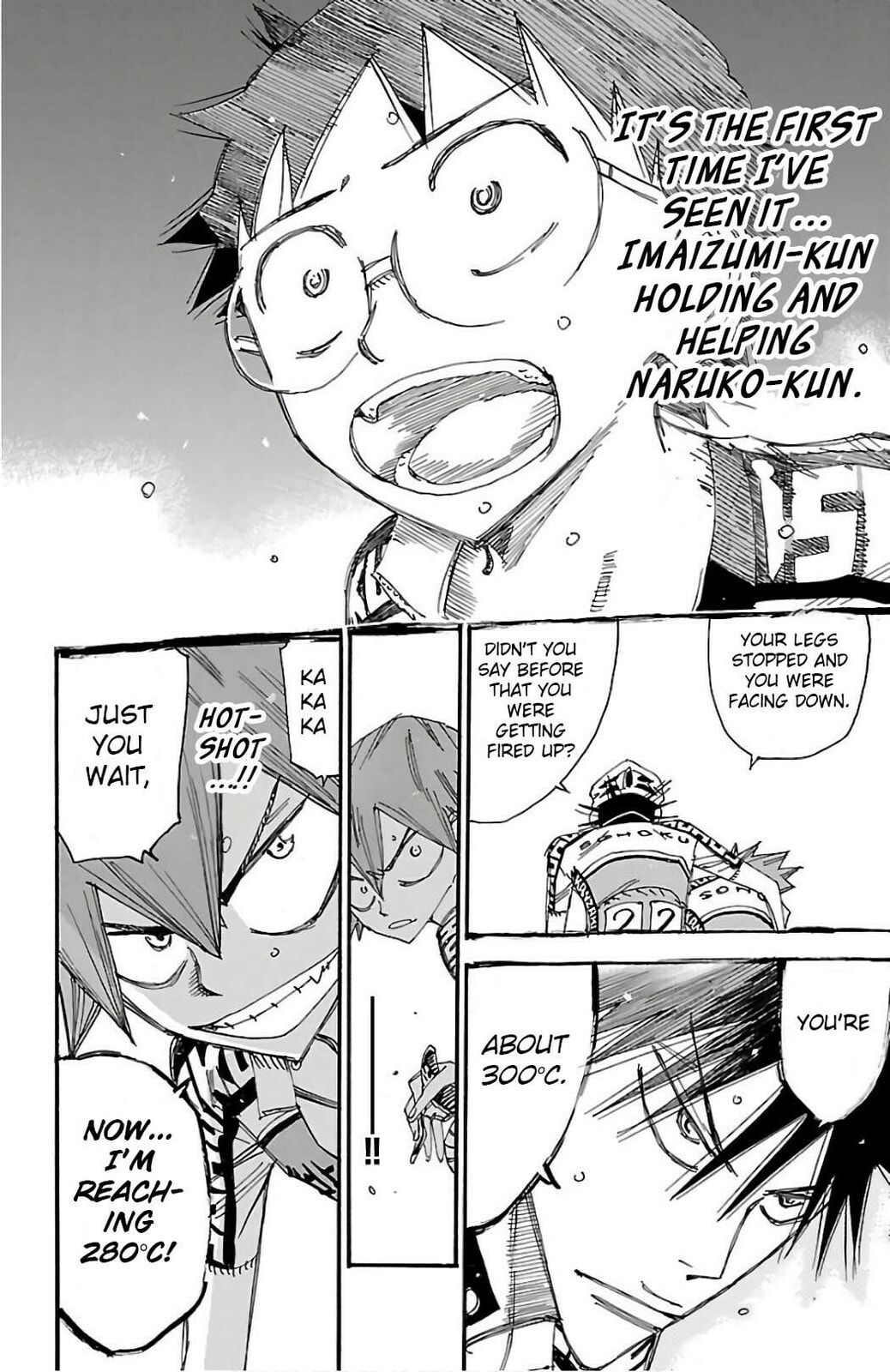 Yowamushi Pedal Chapter 498 page 17 - 