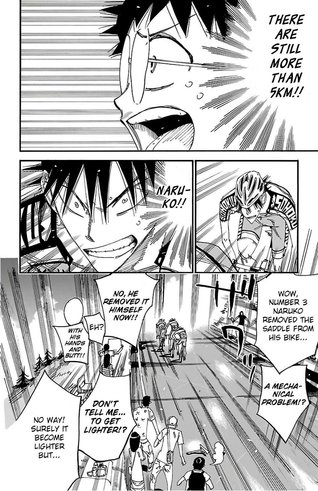 Yowamushi Pedal Chapter 498 page 3 - 