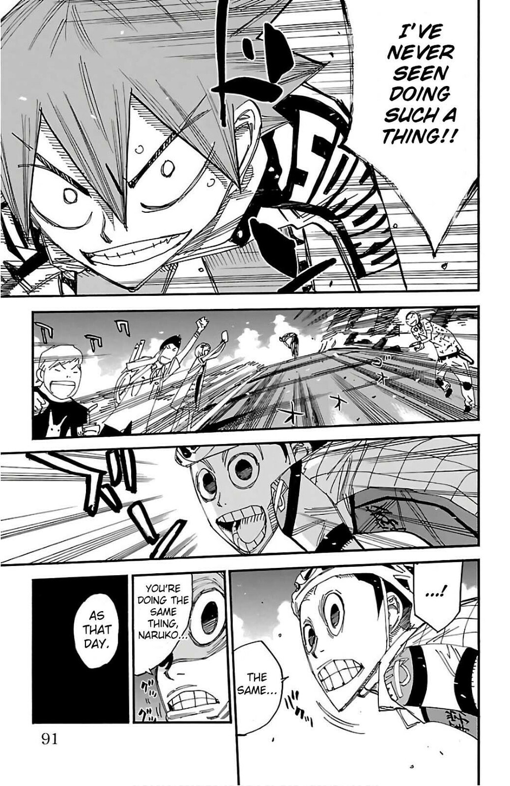Yowamushi Pedal Chapter 498 page 4 - 
