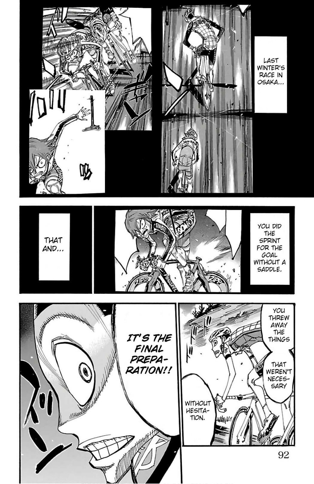 Yowamushi Pedal Chapter 498 page 5 - 
