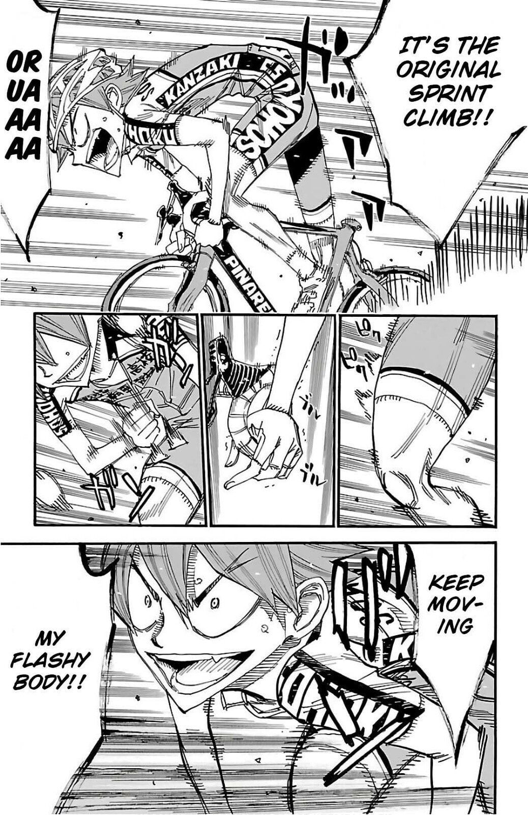 Yowamushi Pedal Chapter 498 page 8 - 
