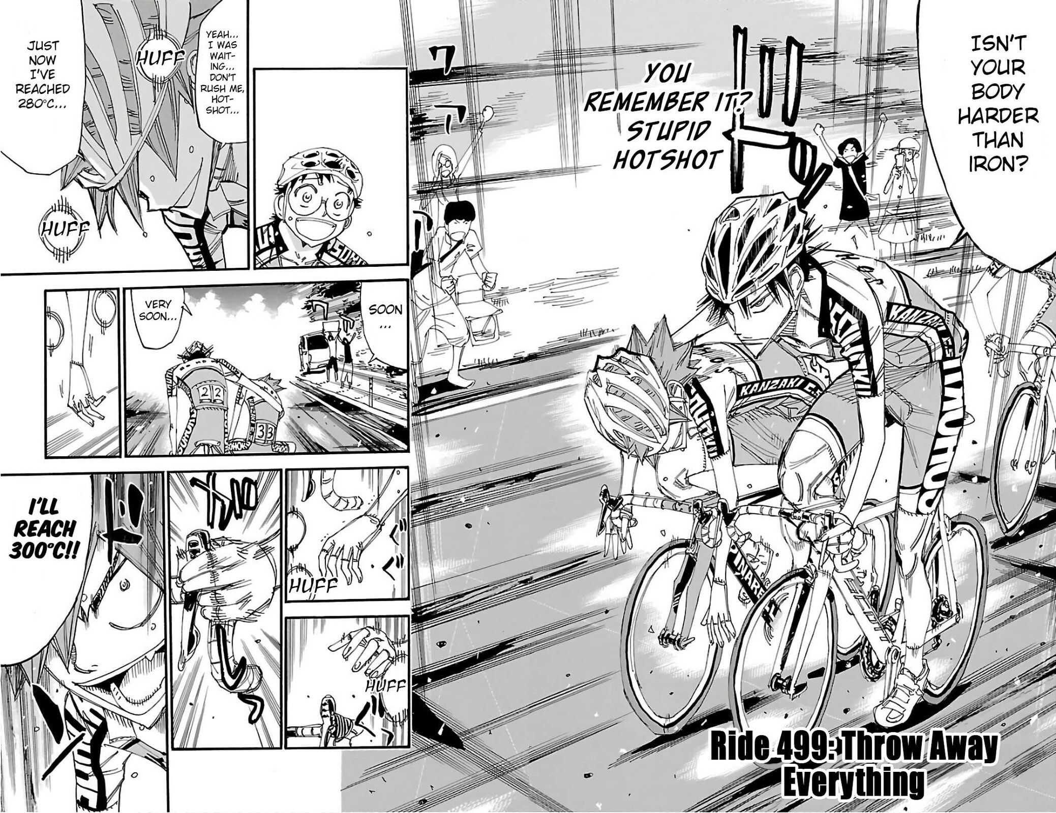 Yowamushi Pedal Chapter 499 page 2 - 