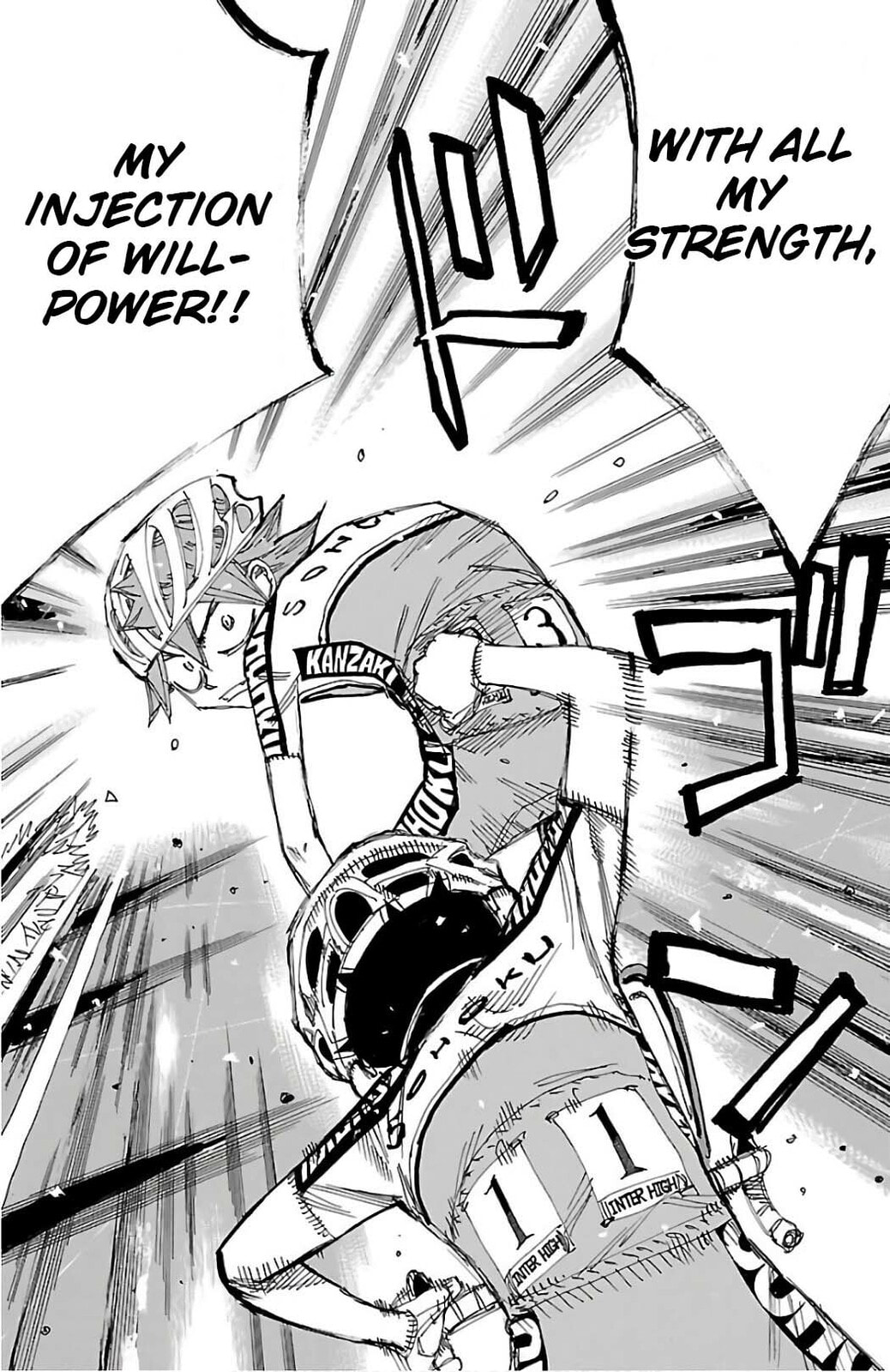 Yowamushi Pedal Chapter 499 page 13 - 