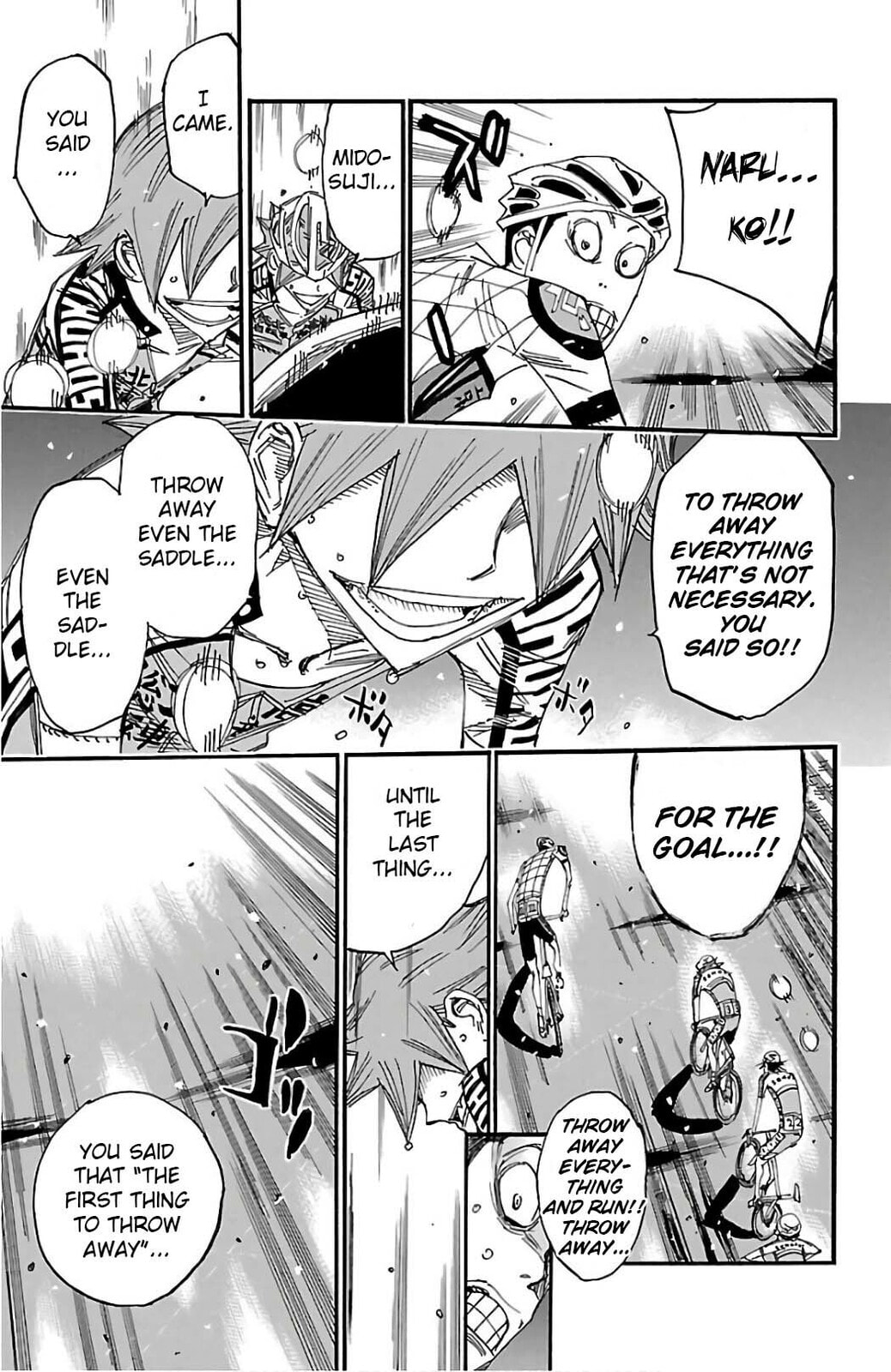 Yowamushi Pedal Chapter 499 page 18 - 