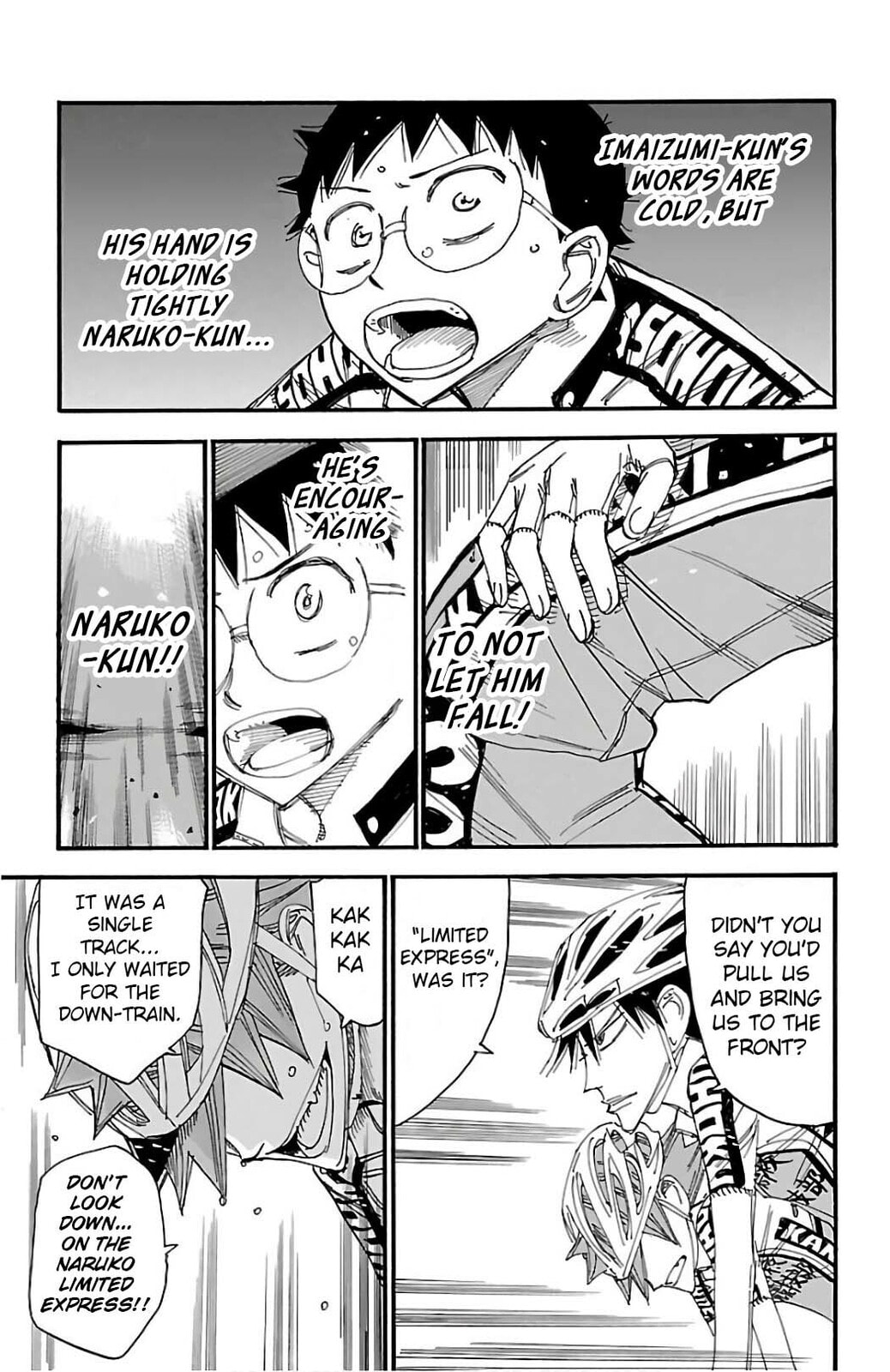 Yowamushi Pedal Chapter 499 page 4 - 
